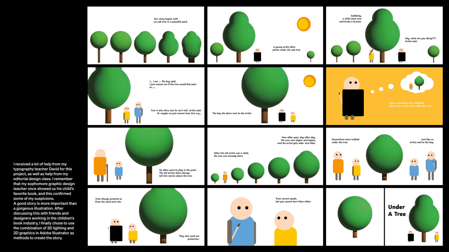 Children’s Book: Under a Tree