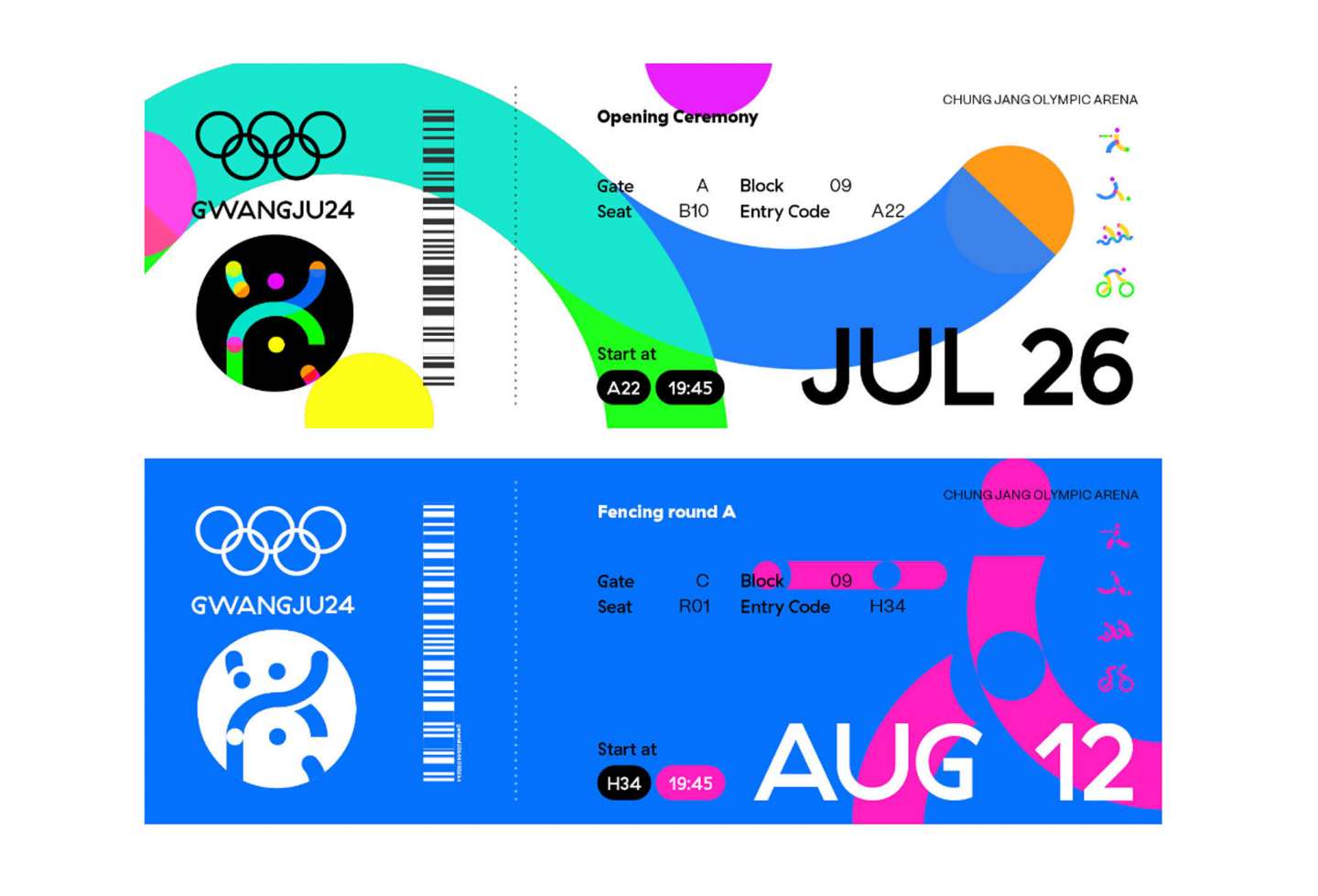 Olympic Identity for Gwangju City