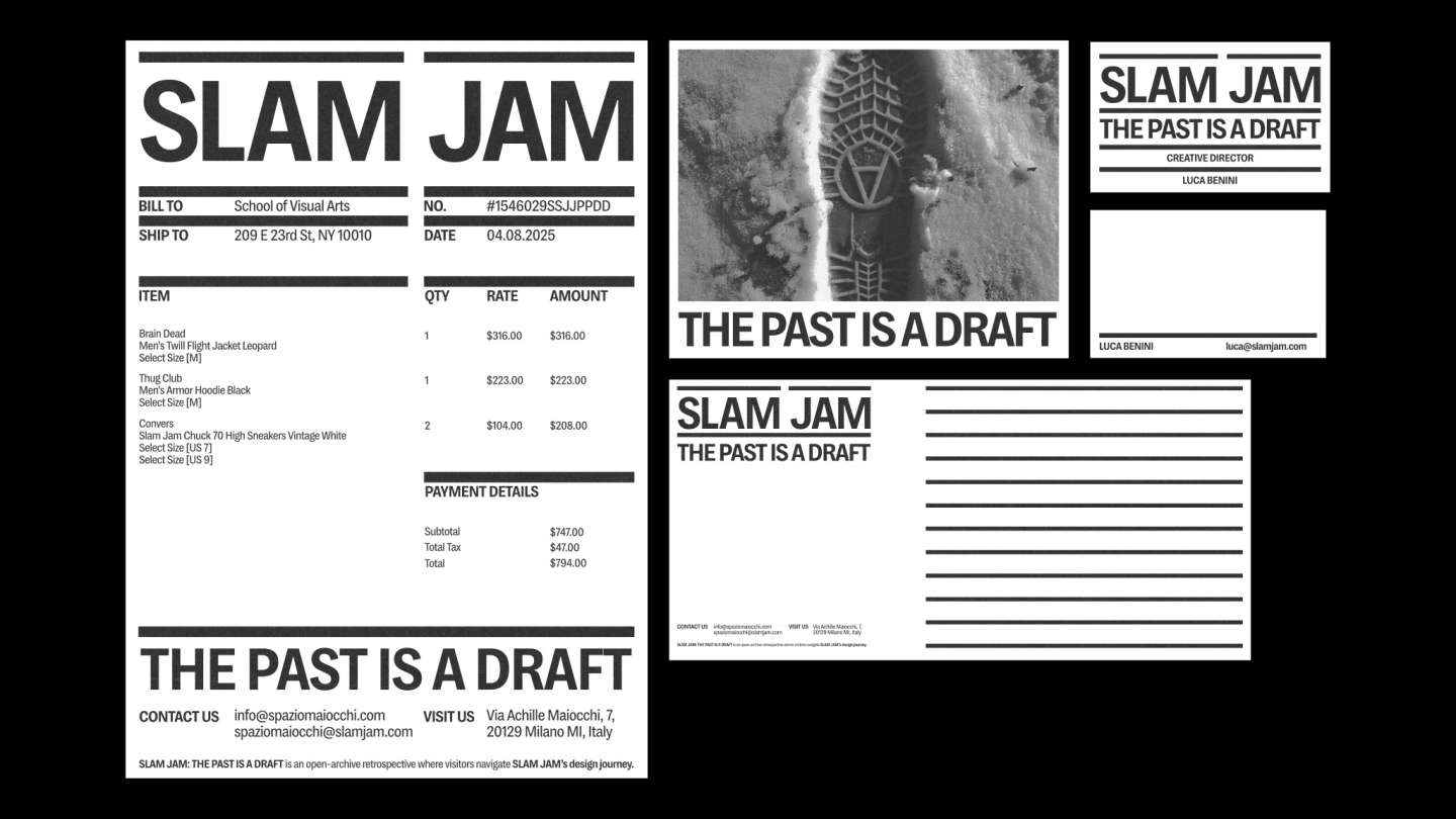 SLAM JAM: THE PAST IS A DRAFT