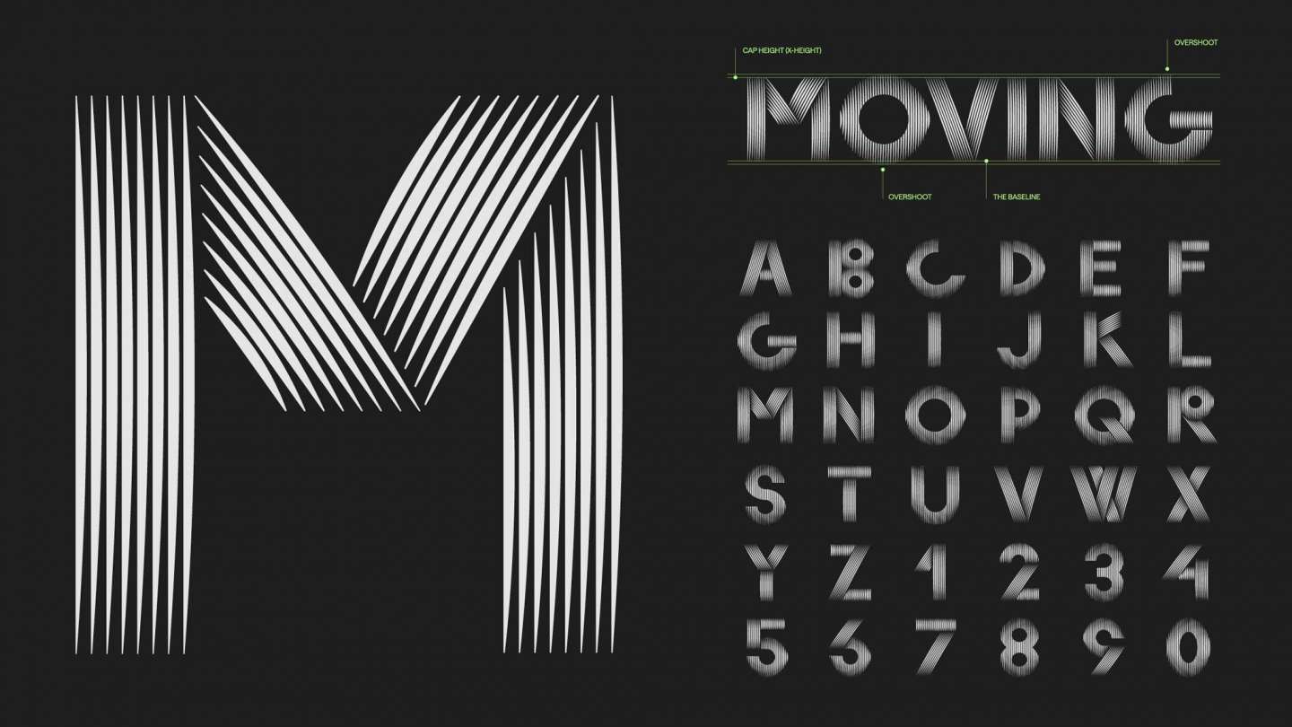MOVING Display Typeface