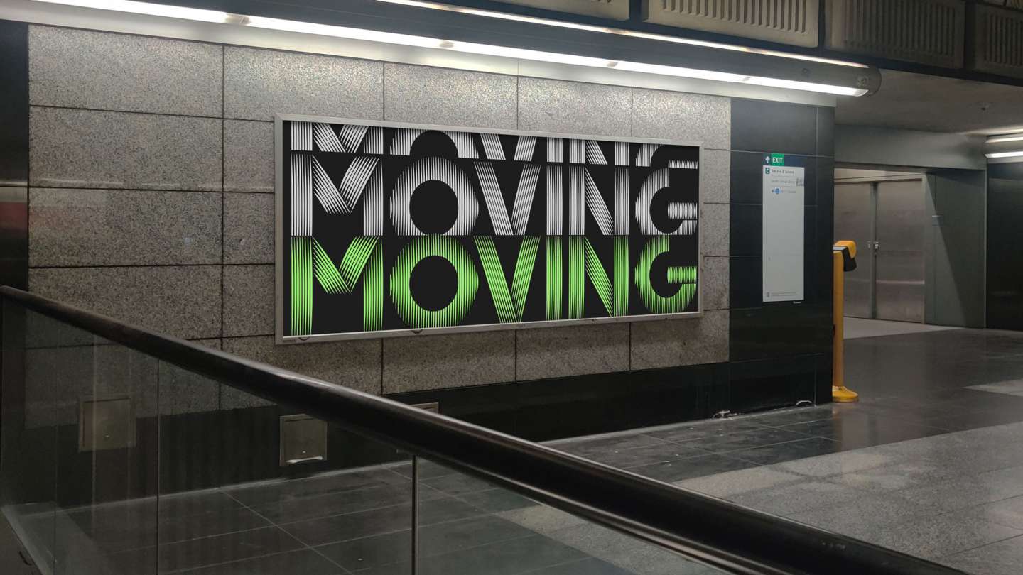 MOVING Display Typeface