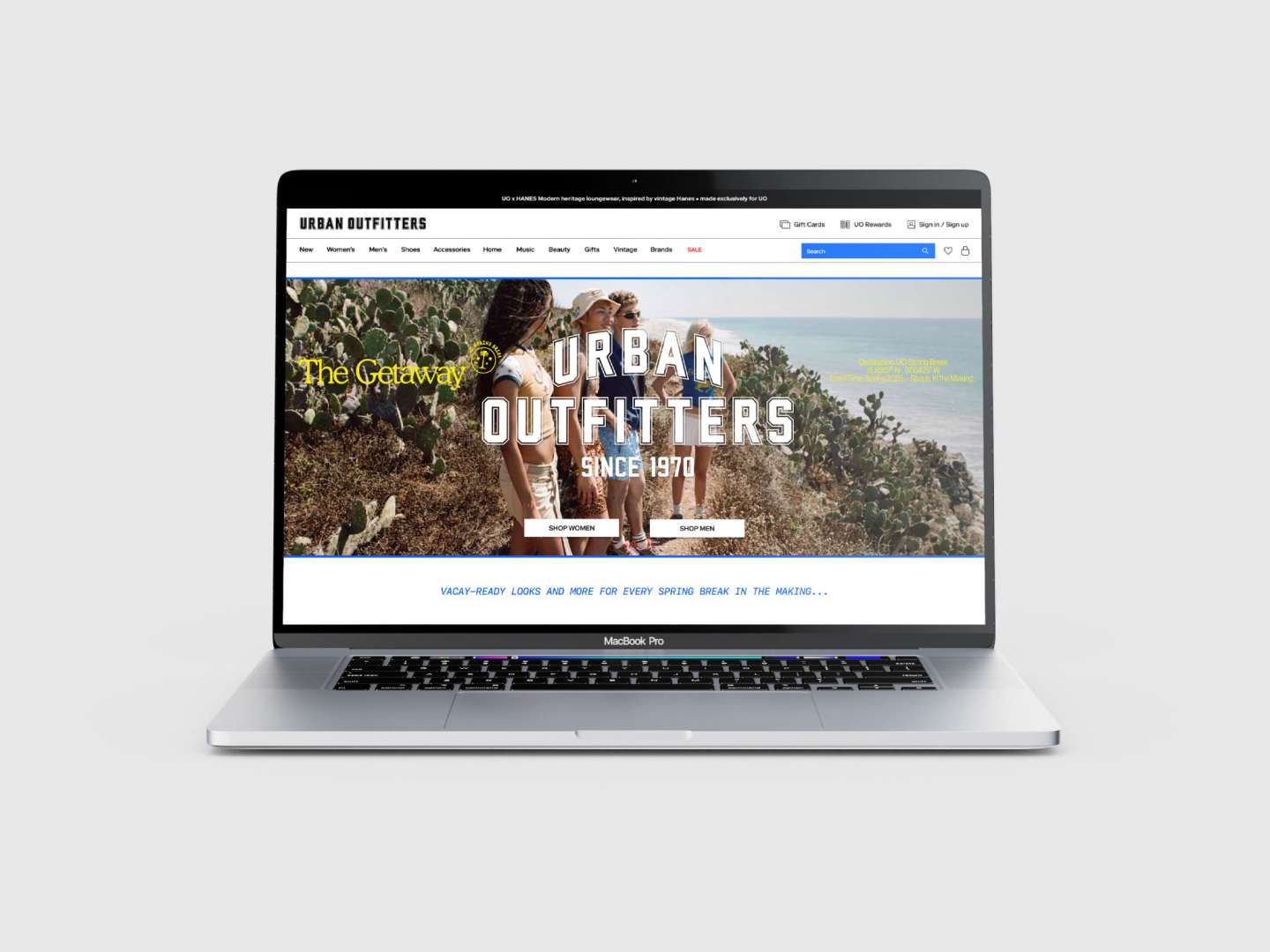Urban Outfitters Rebranding