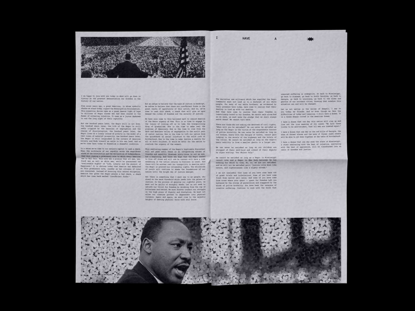 MLK Editorial Design