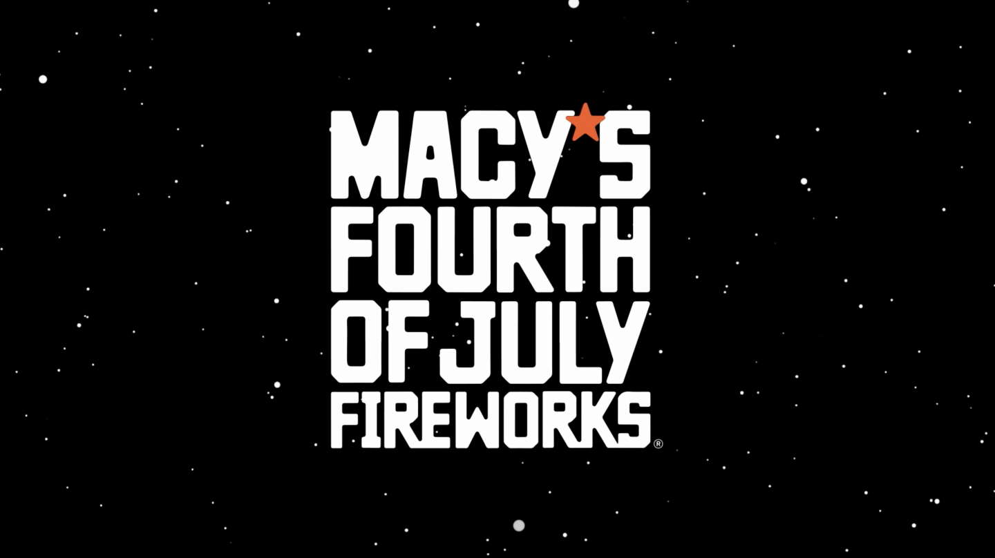Macy’s Fourth of July Fireworks promotion video