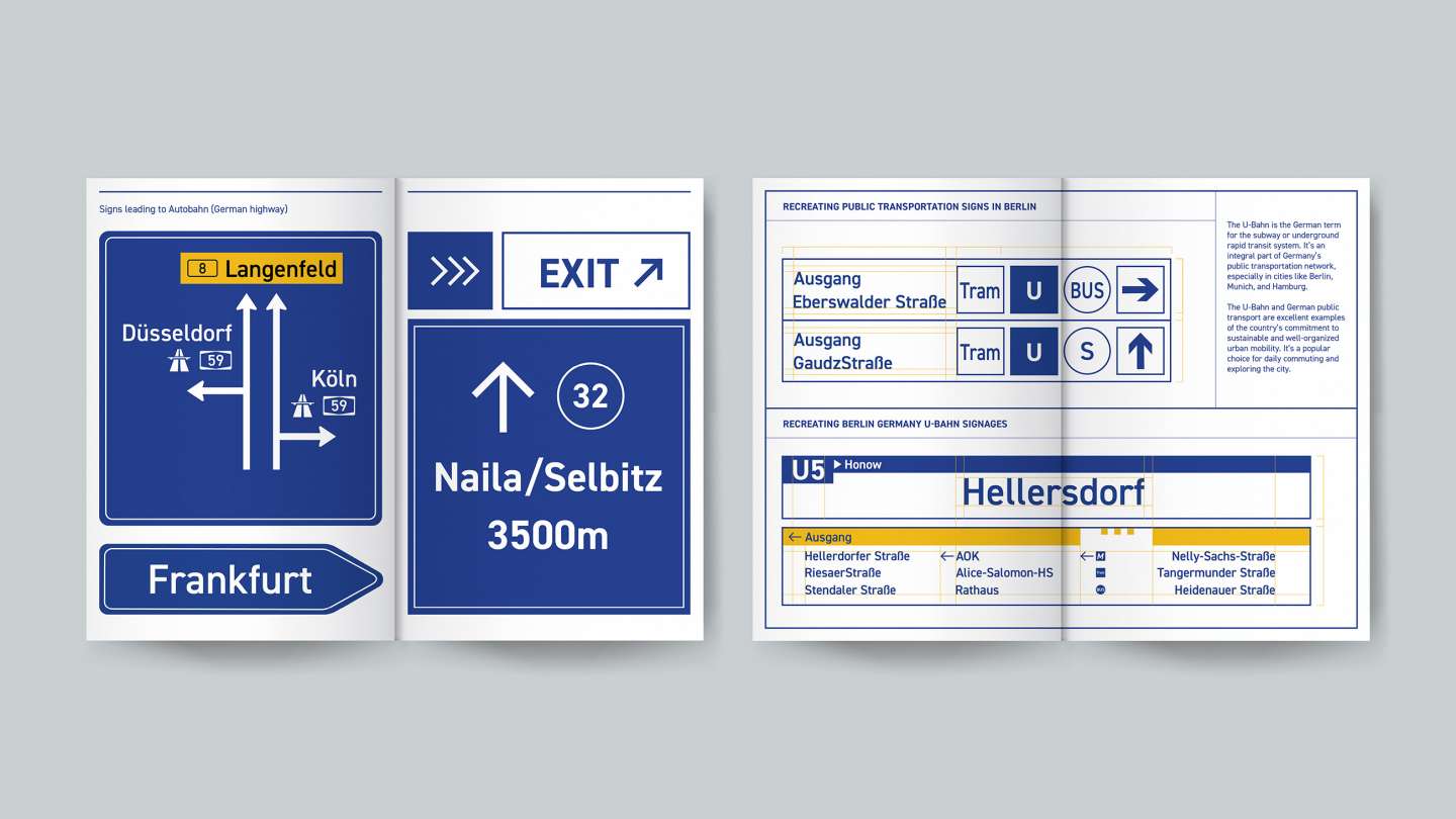 Din type specimen book