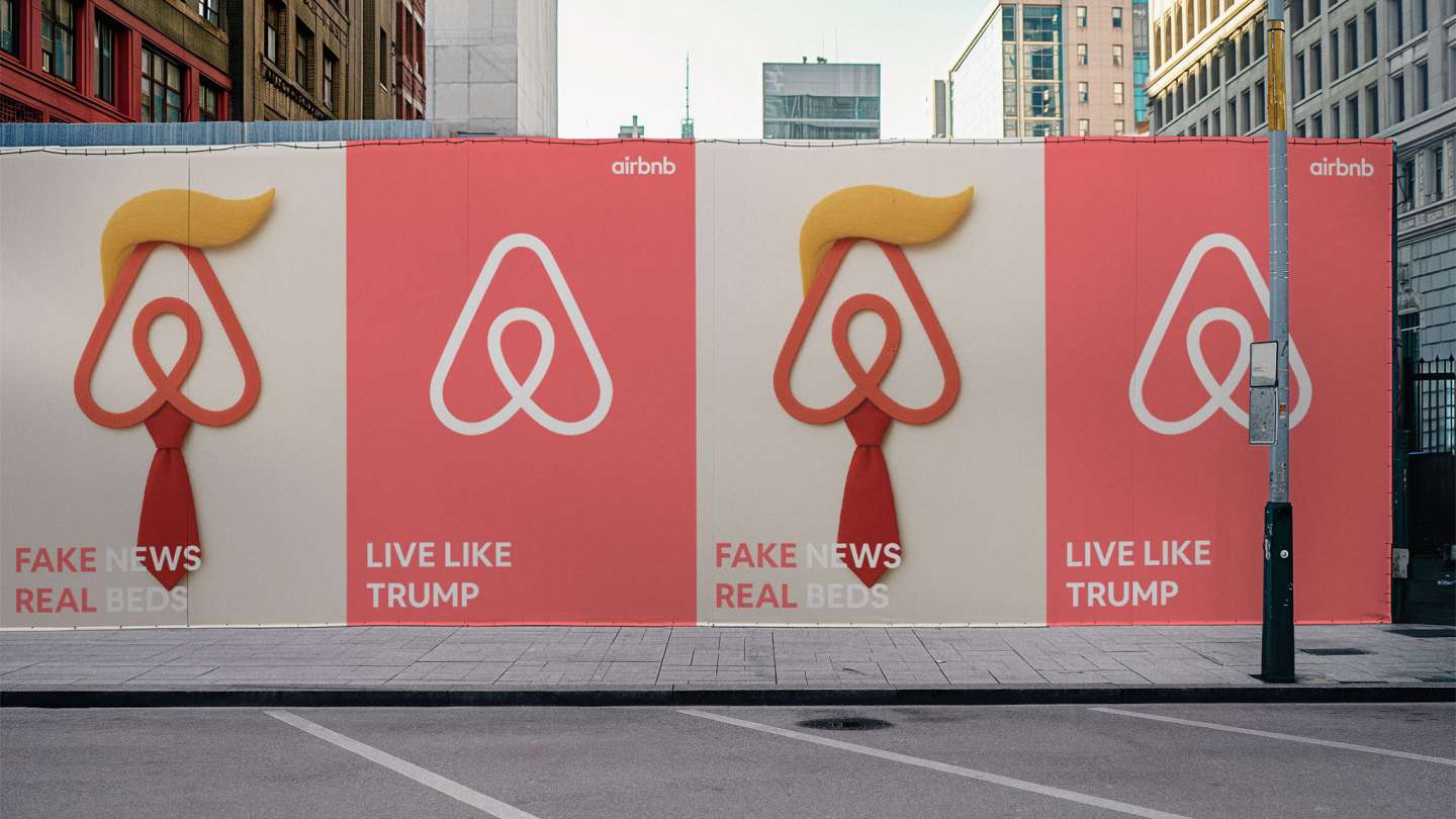 Airbnb x Trump