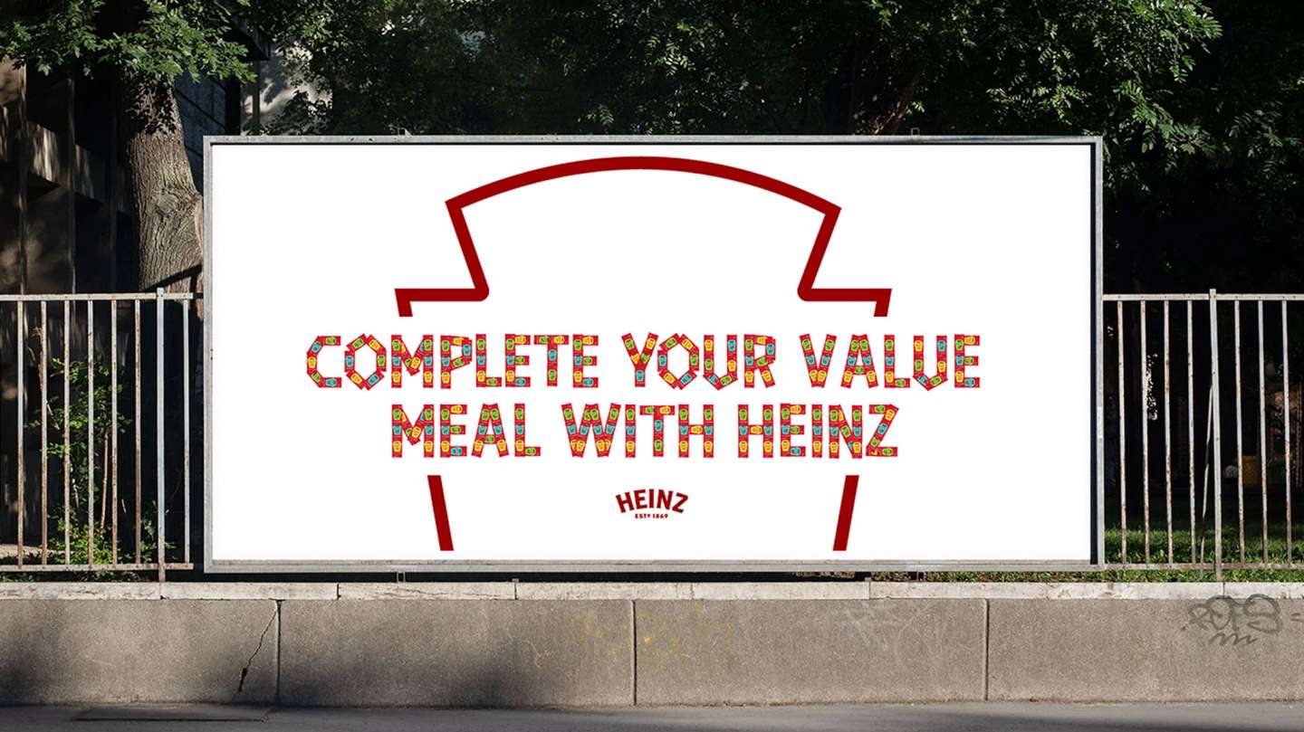 Heinz - Packet Billboard