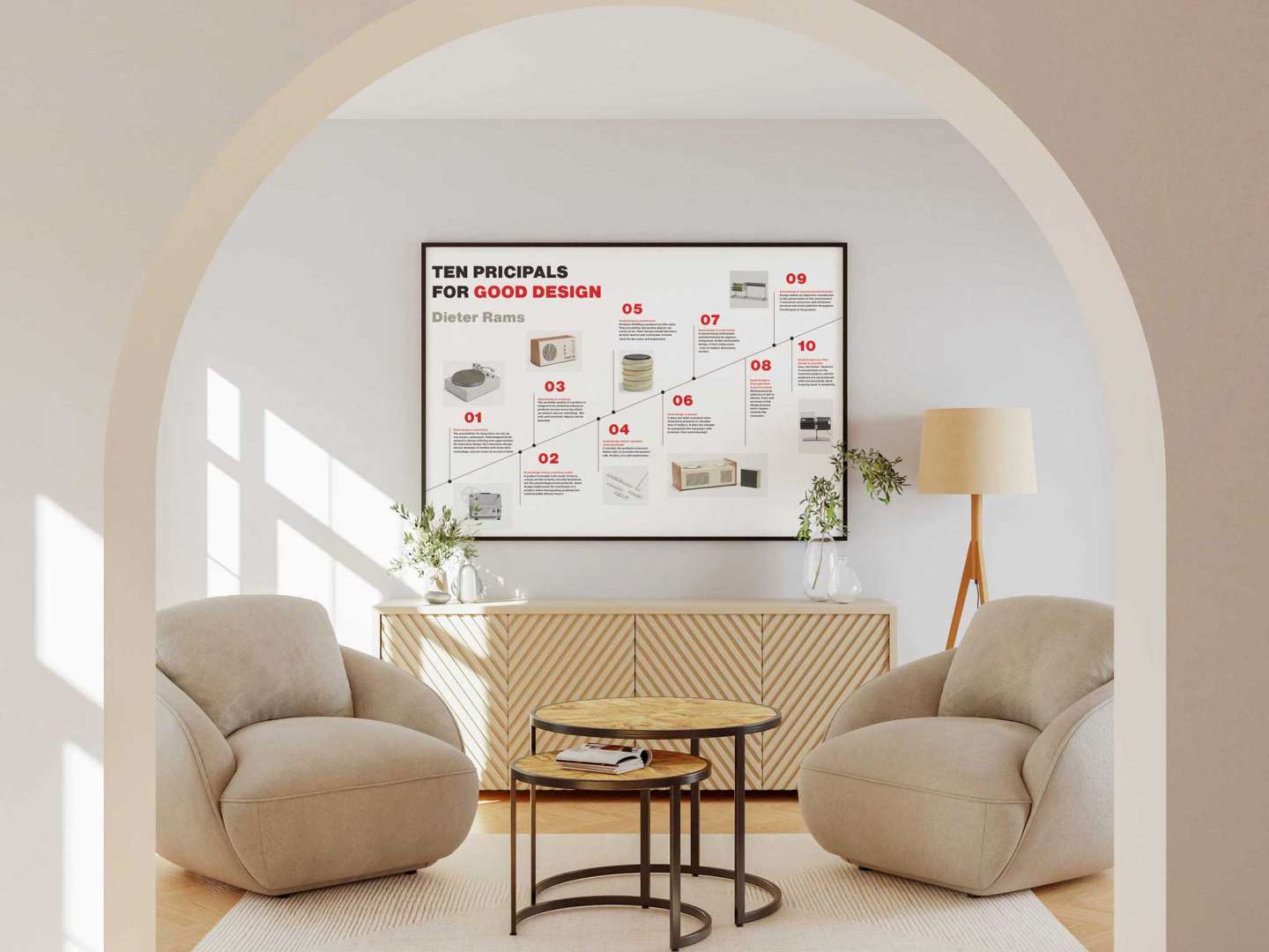 Dieter Rams Design Poster