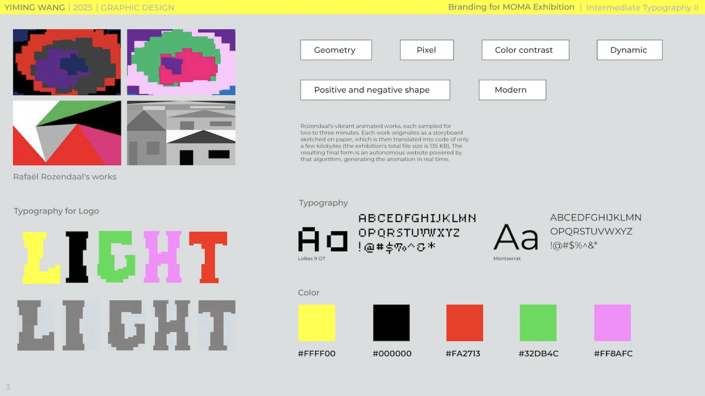 Light: Rafaël Rozendaal 