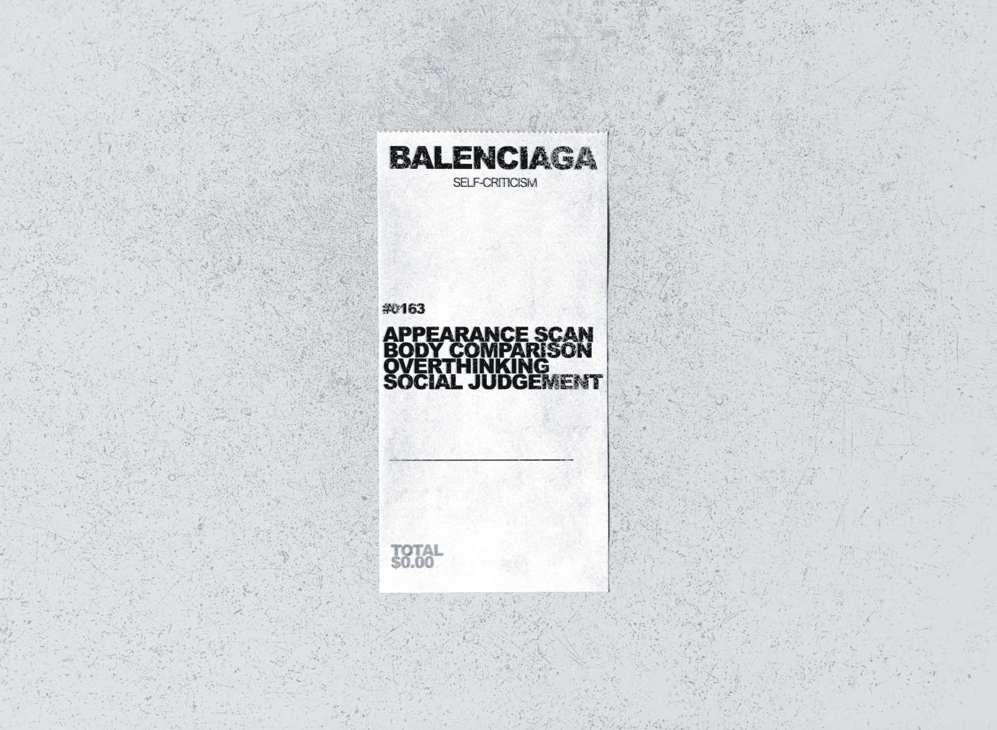 Balenciaga: Reflection Tax