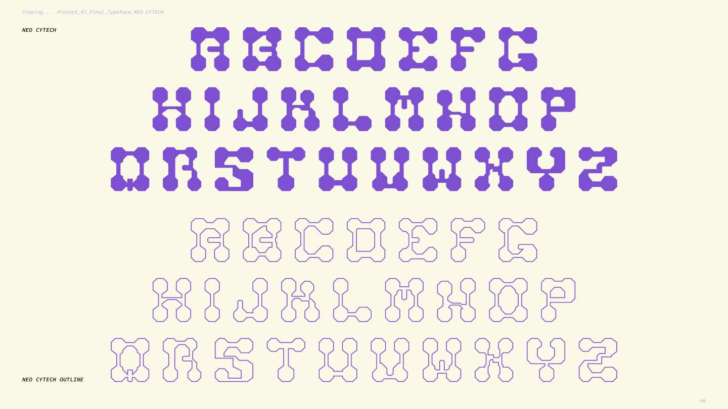 CYTECH Typeface