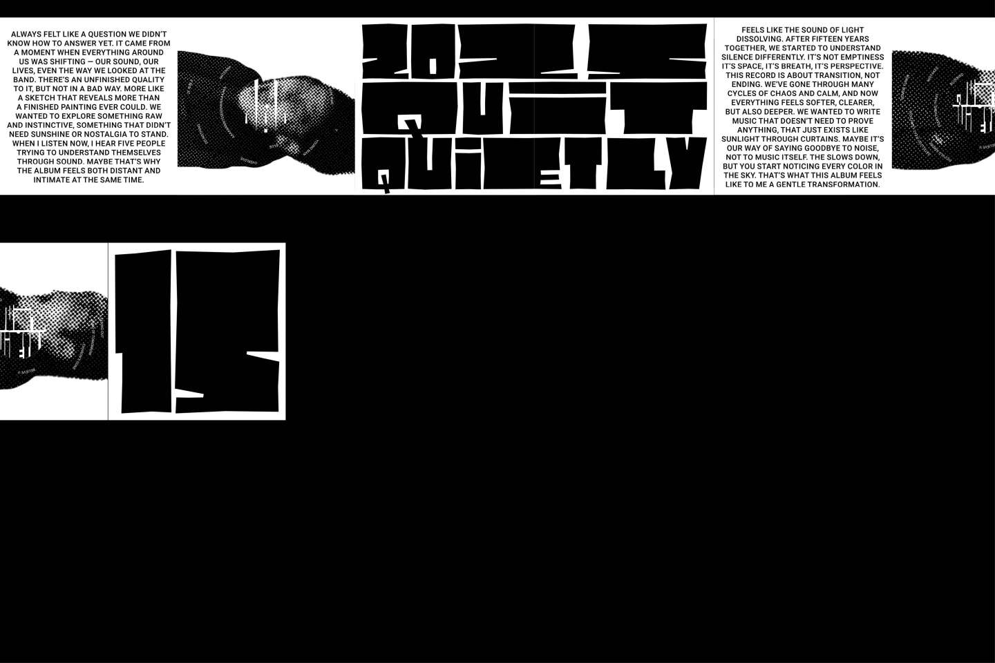 Sunset Rollercoaster vinyl book