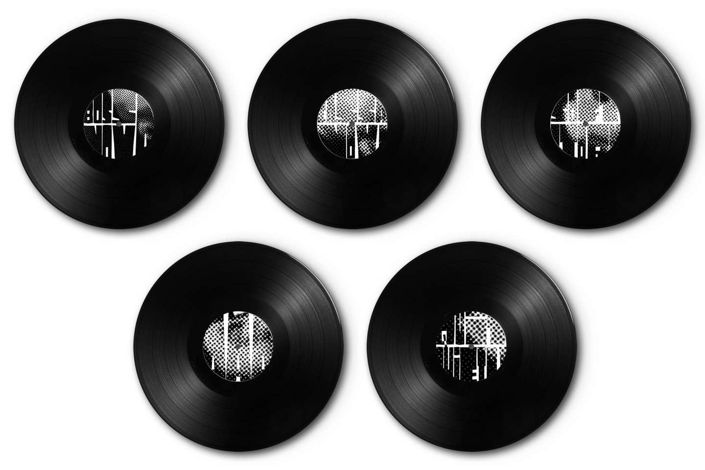 Sunset Rollercoaster vinyl book