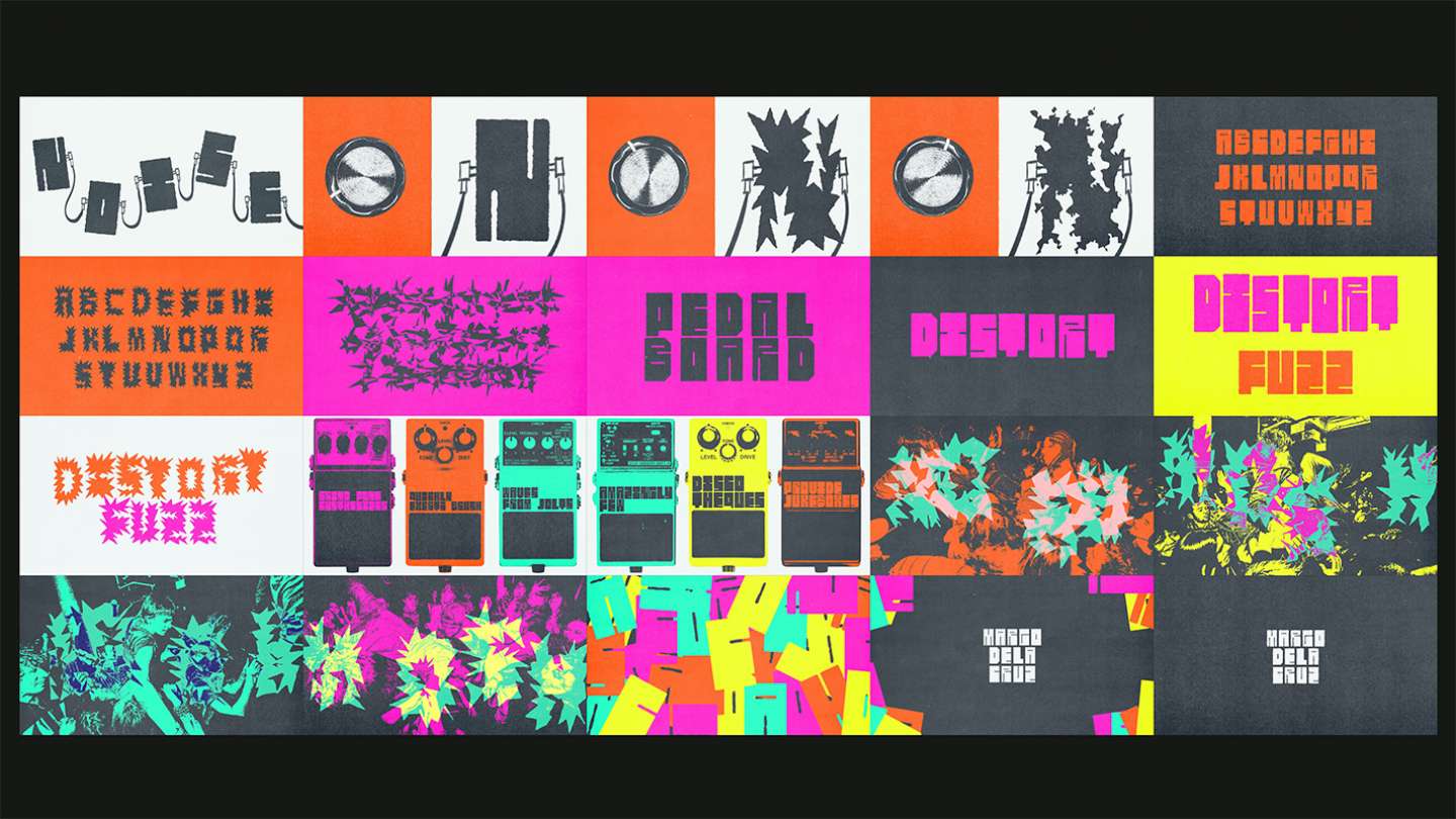 PEDALBOARD Motion Typeface