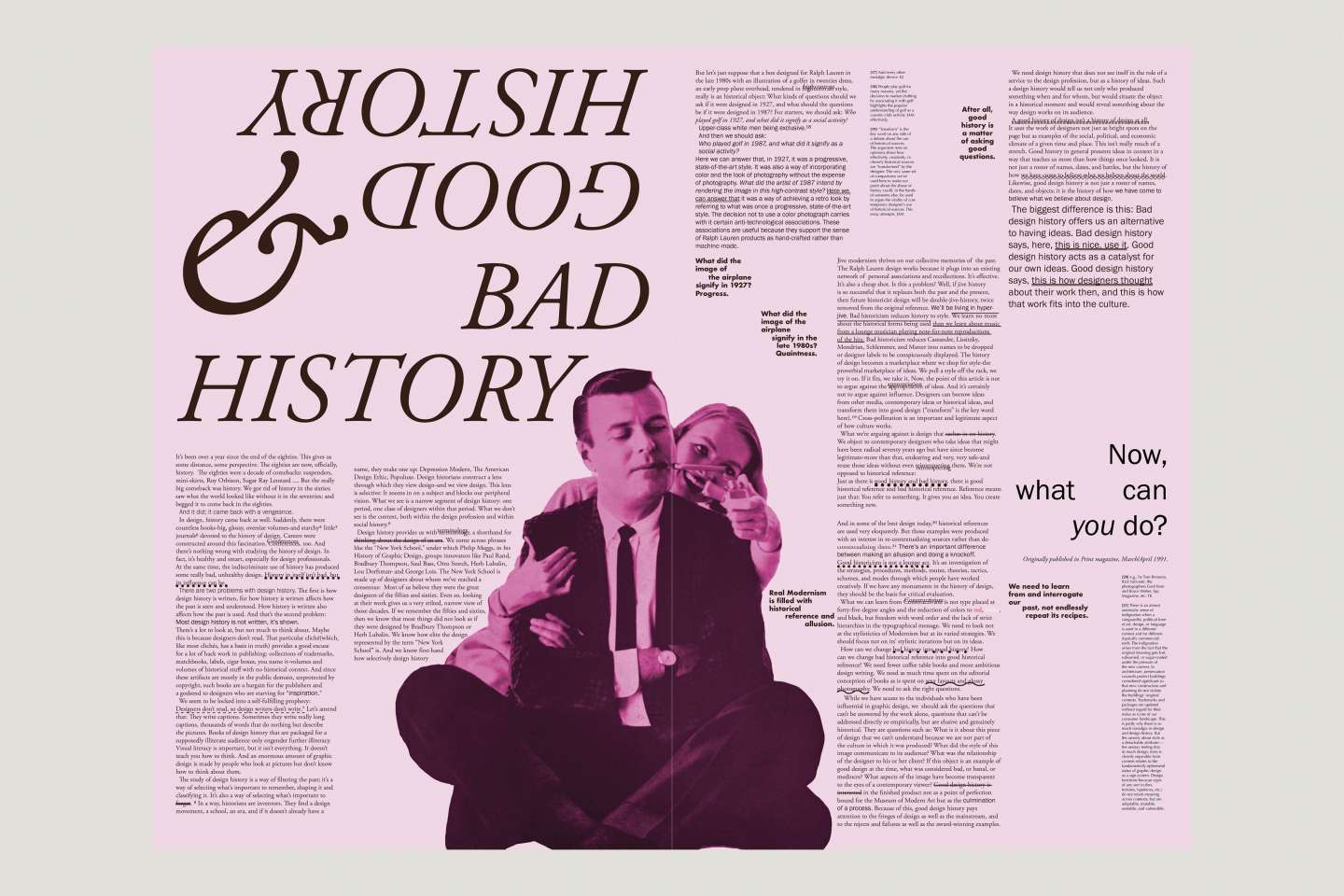 Good & Bad History Newspaper