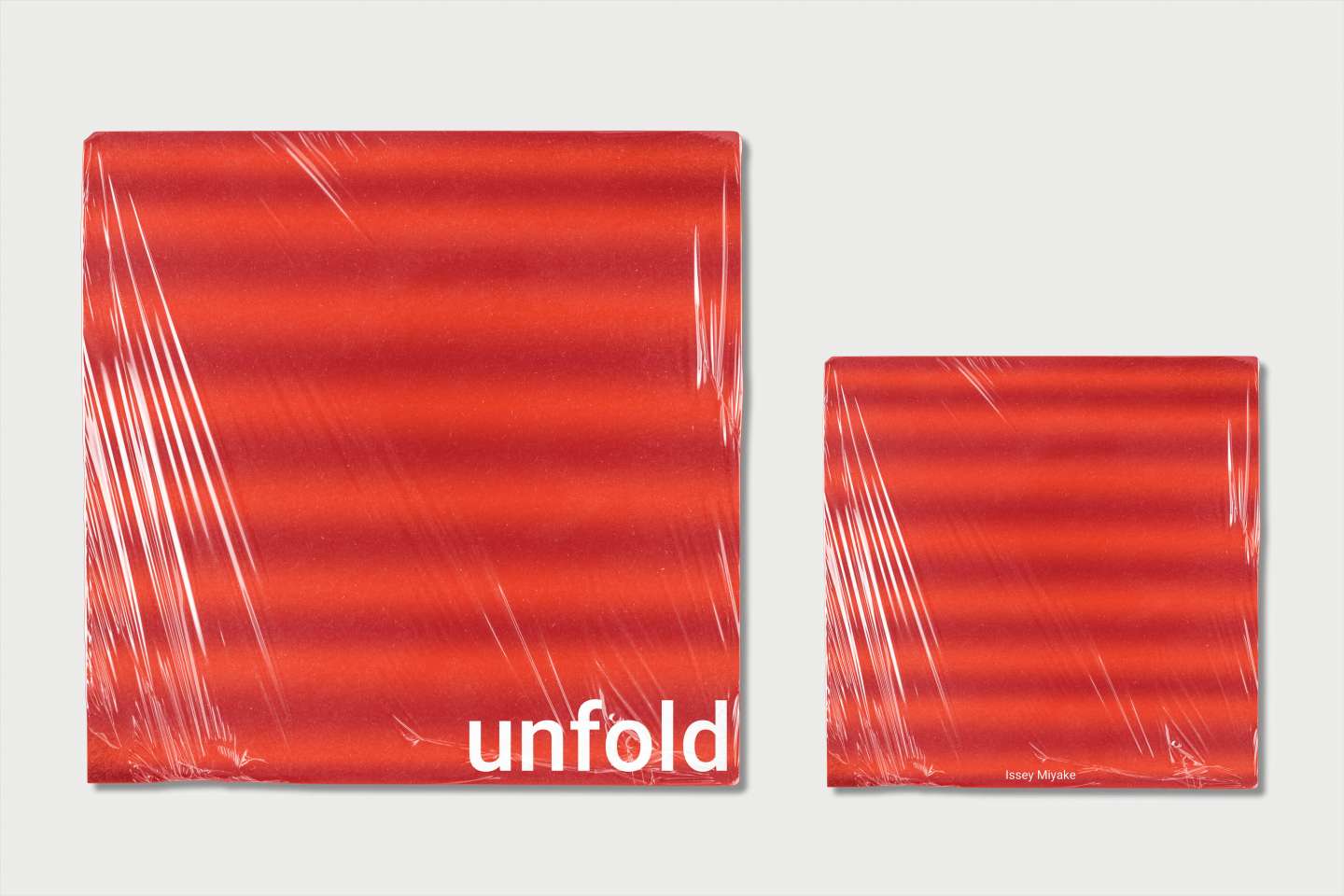 Issey Miyake - inspired collection