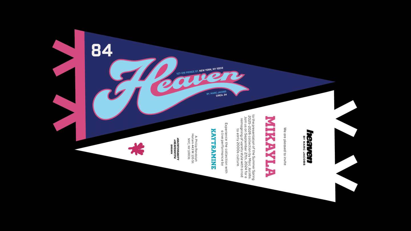 Heaven By Marc Jacobs Invite