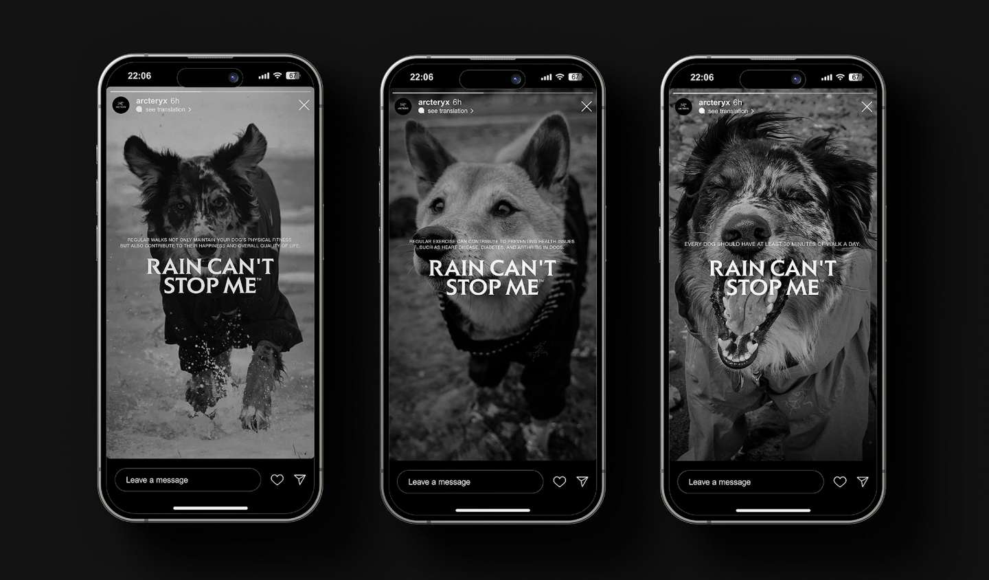 Arc'teryx - Rain Can't Stop Me