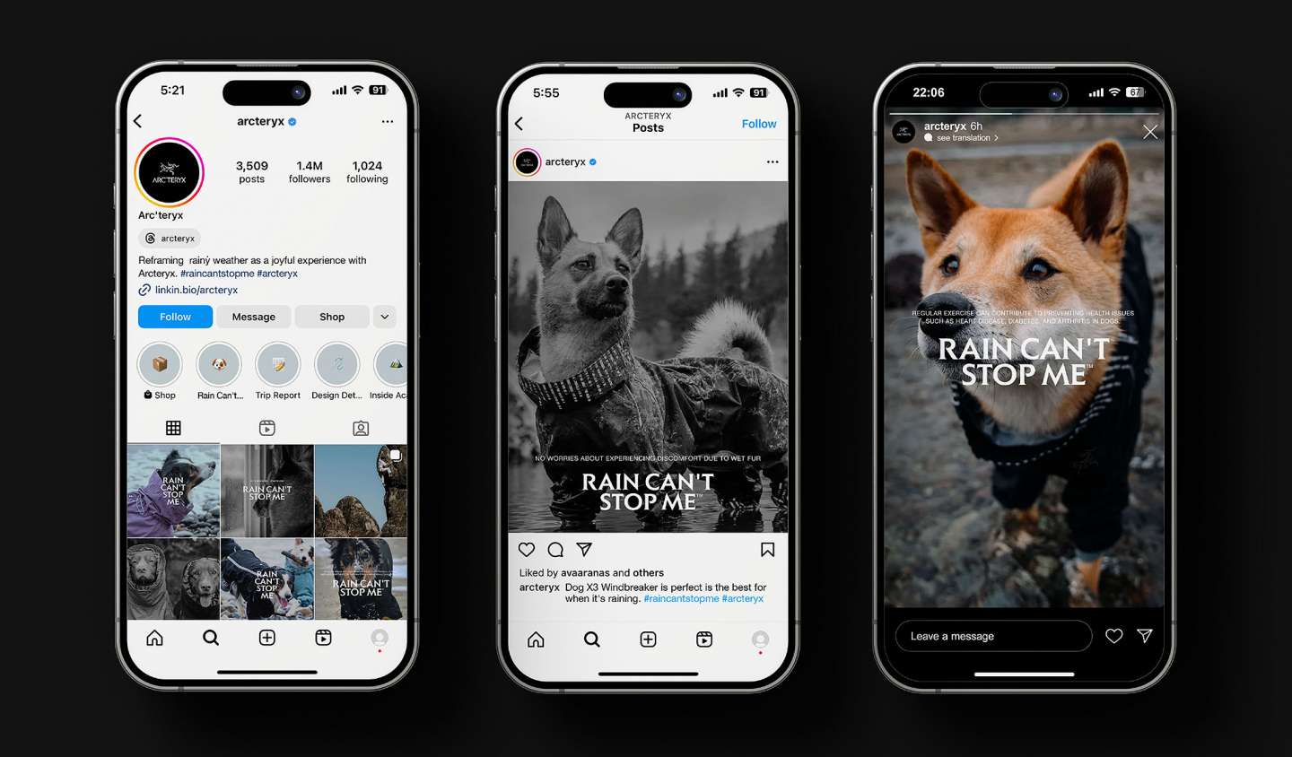 Arc'teryx - Rain Can't Stop Me