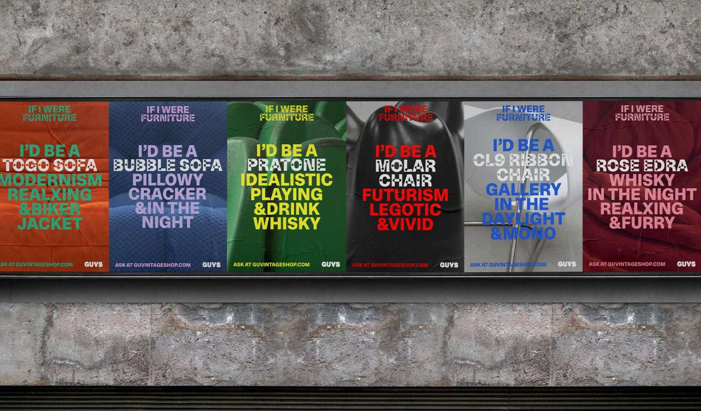 If I Were Furniture Ask GUVS