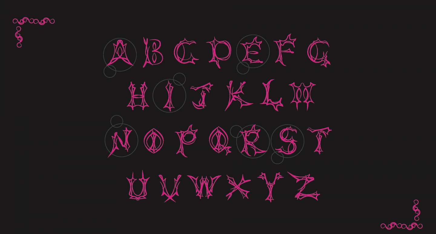 Experimental Typeface Design