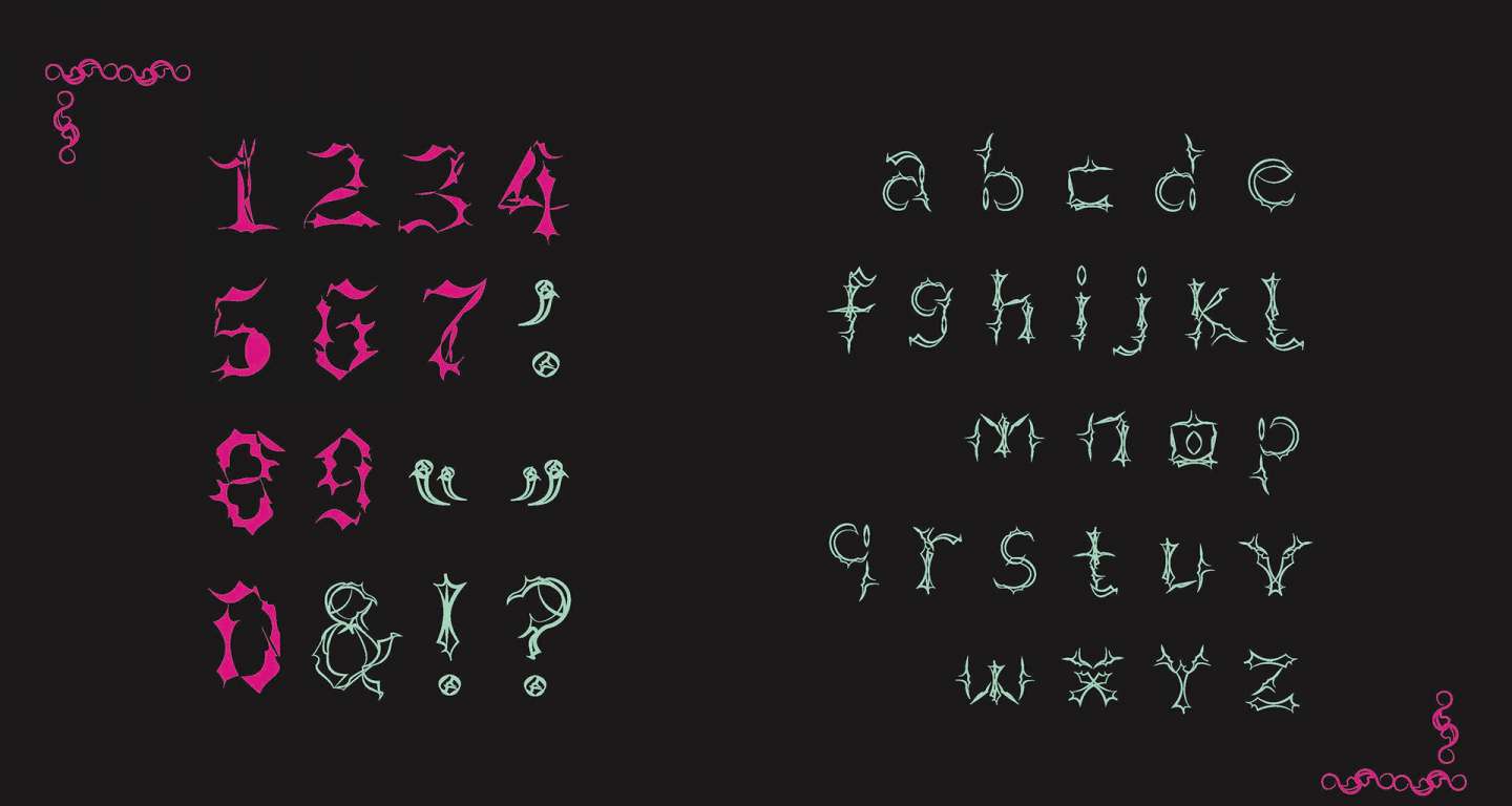 Experimental Typeface Design