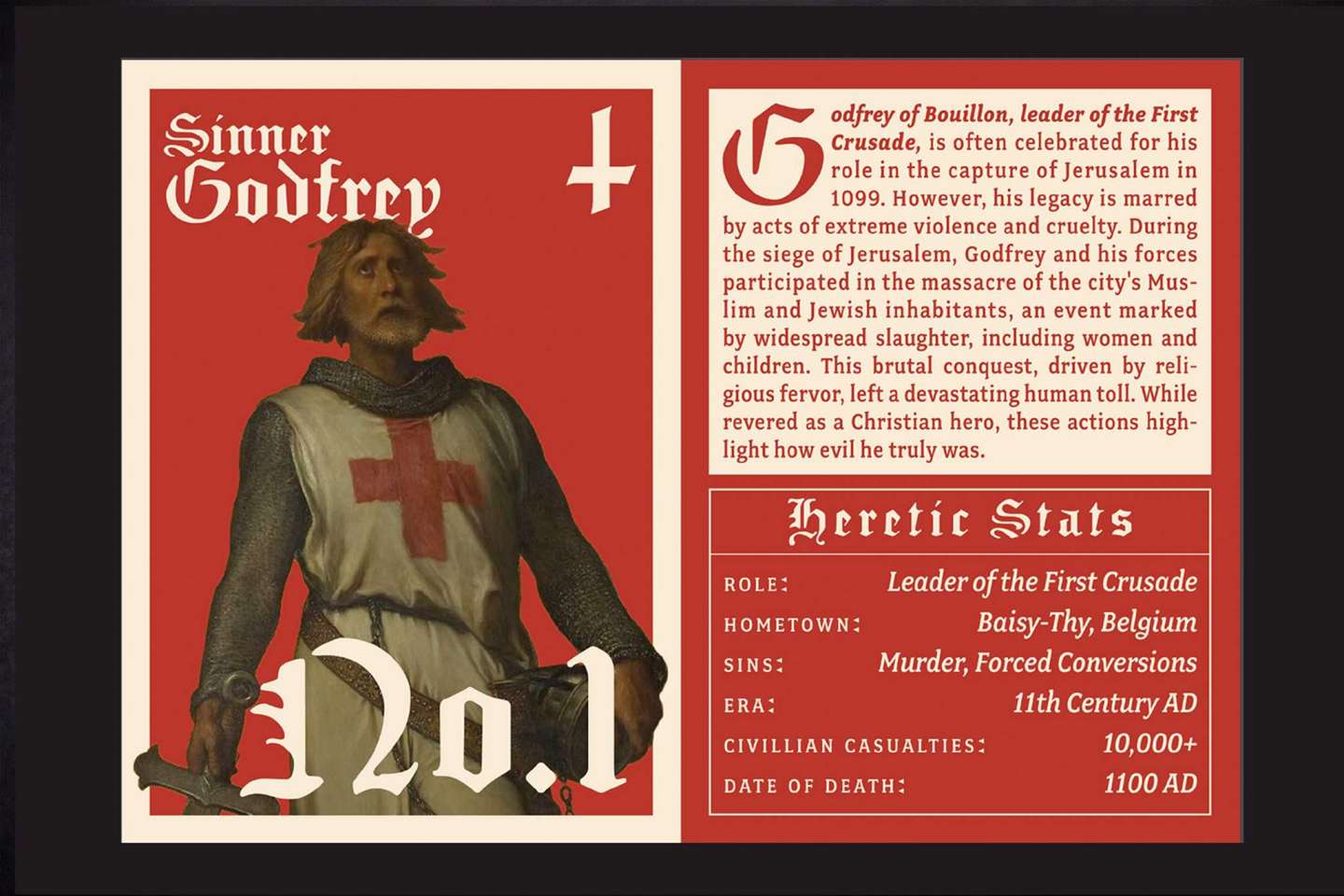 Saints & Sinners Trading Cards