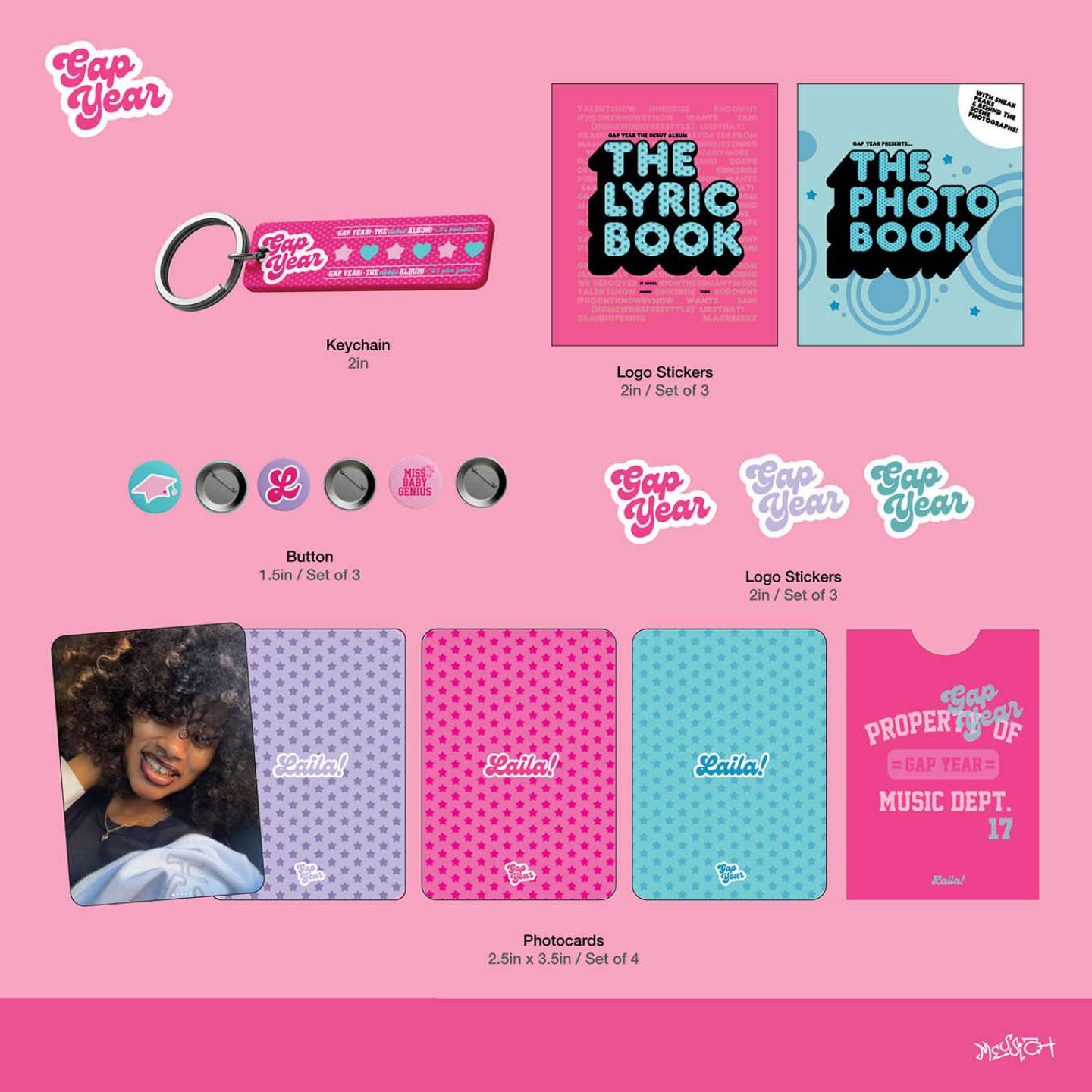 GAP YEAR Album Packaging