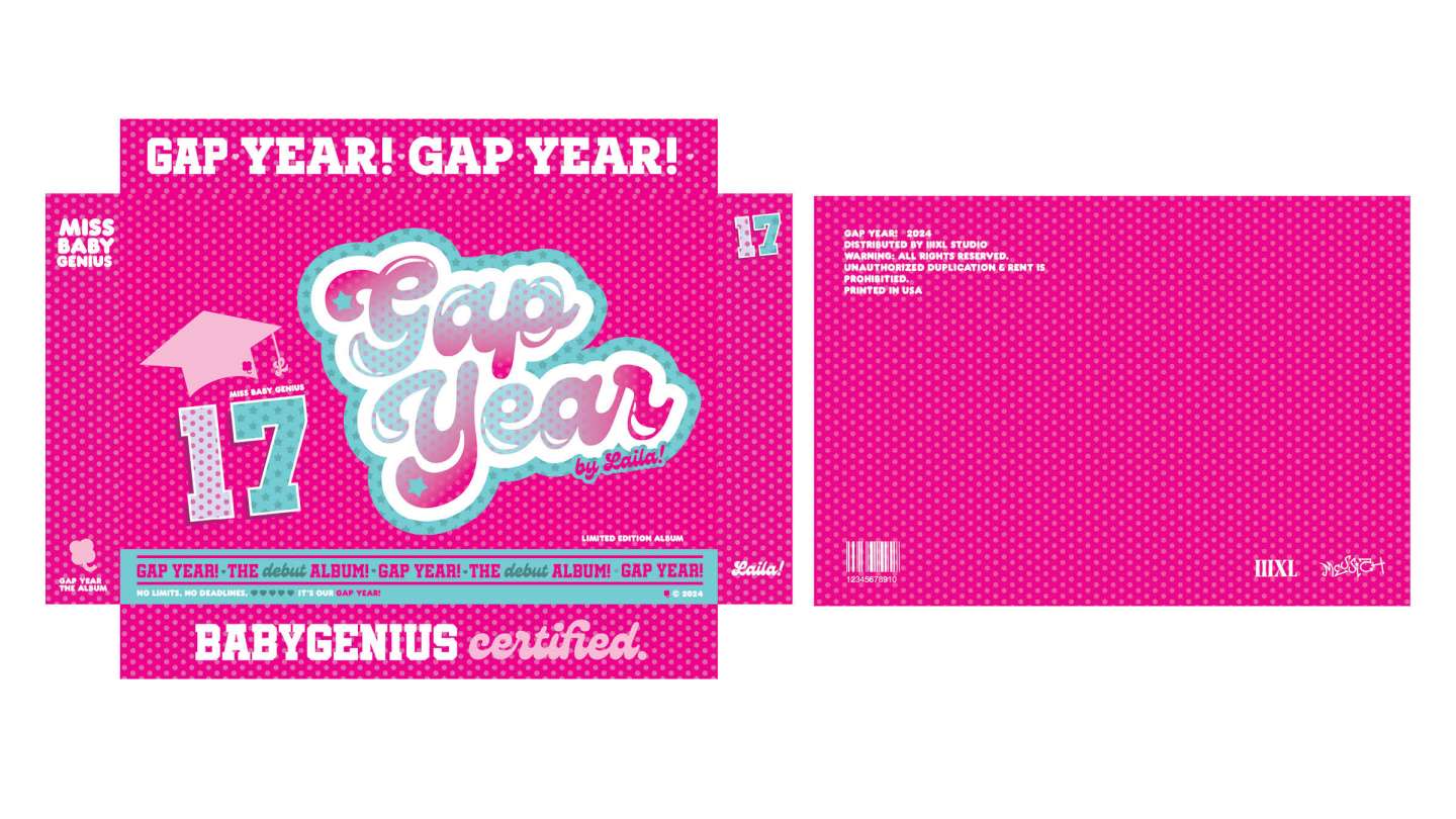 GAP YEAR Album Packaging