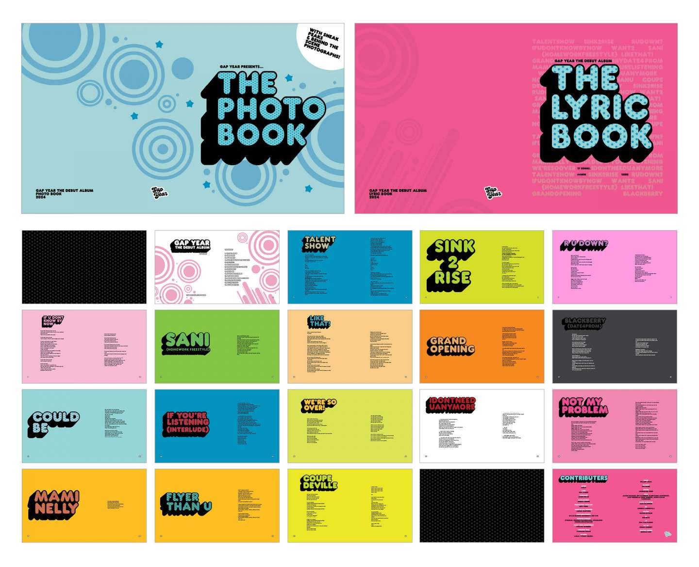 GAP YEAR Album Packaging