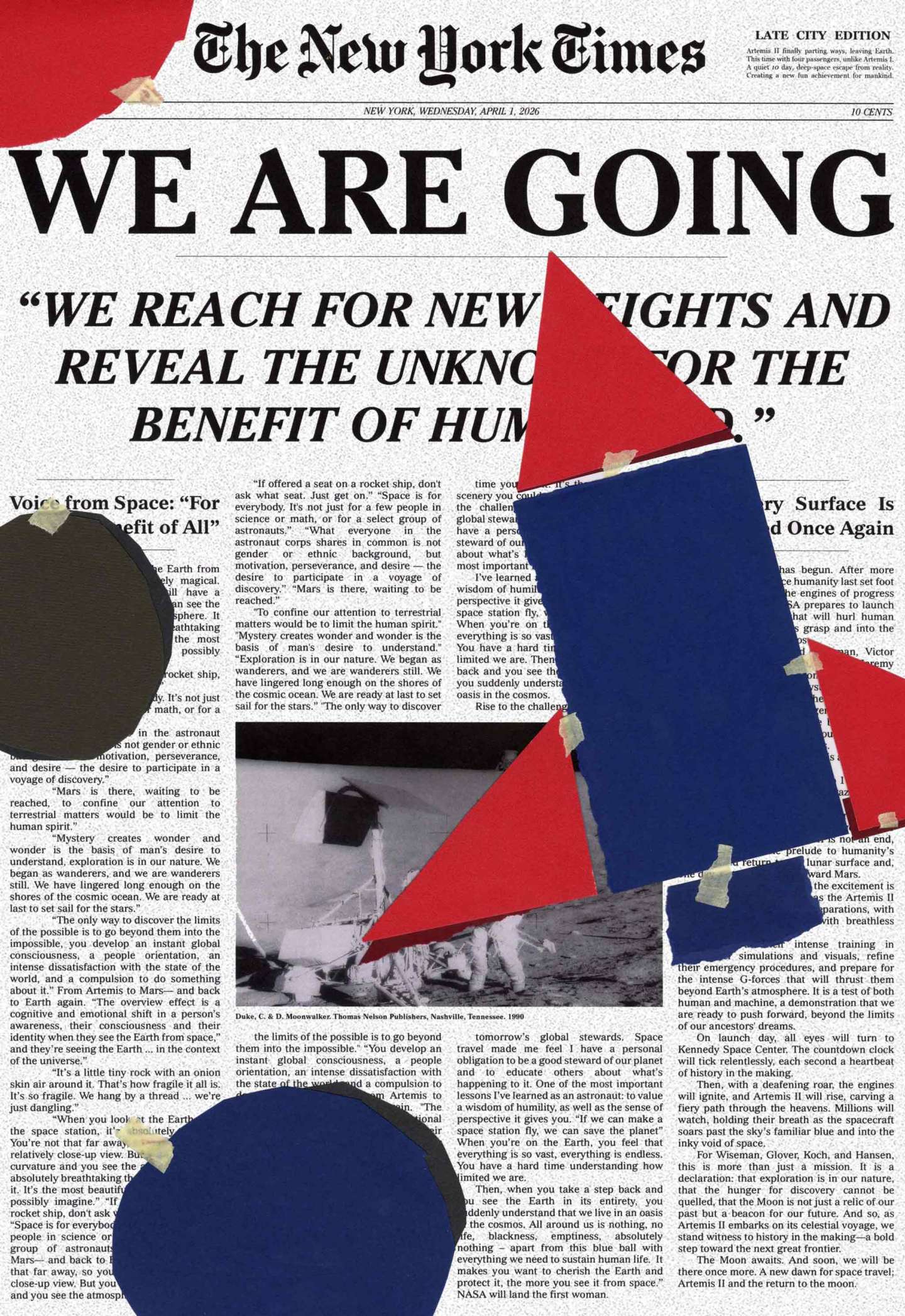 Artemis II NASA Poster