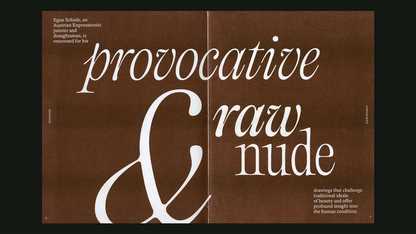 EGON SCHIELE Risograph Art Book