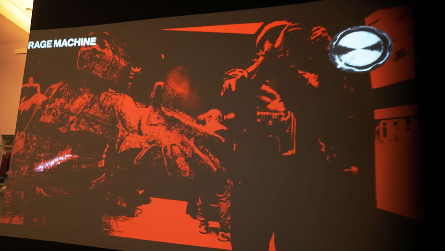 RAGE MACHINE TouchDesigner Interaction