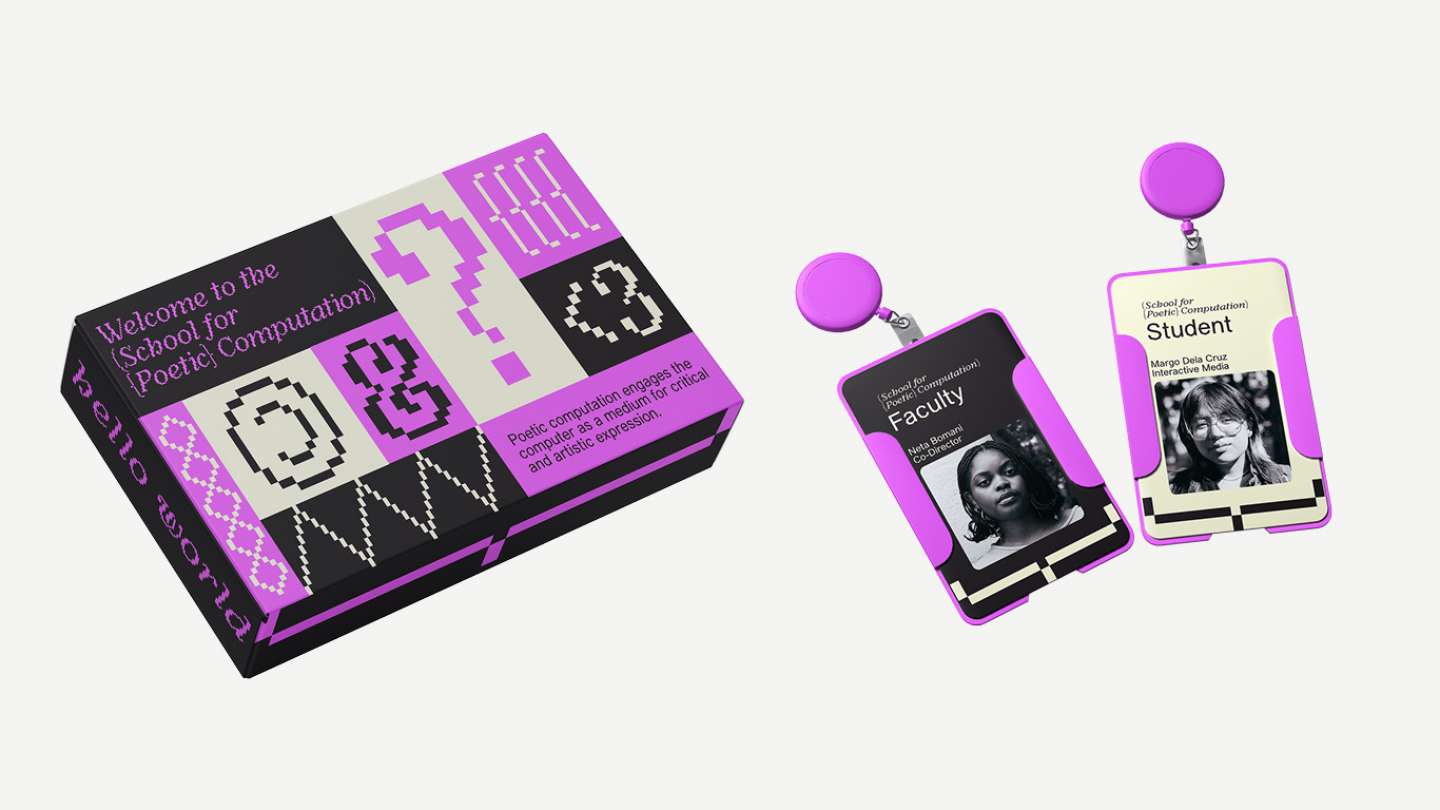 SCHOOL FOR POETIC COMPUTATION Identity