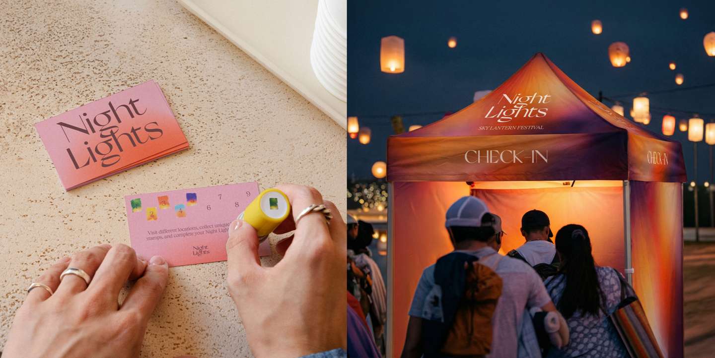 Night Lights Sky Lantern Festival