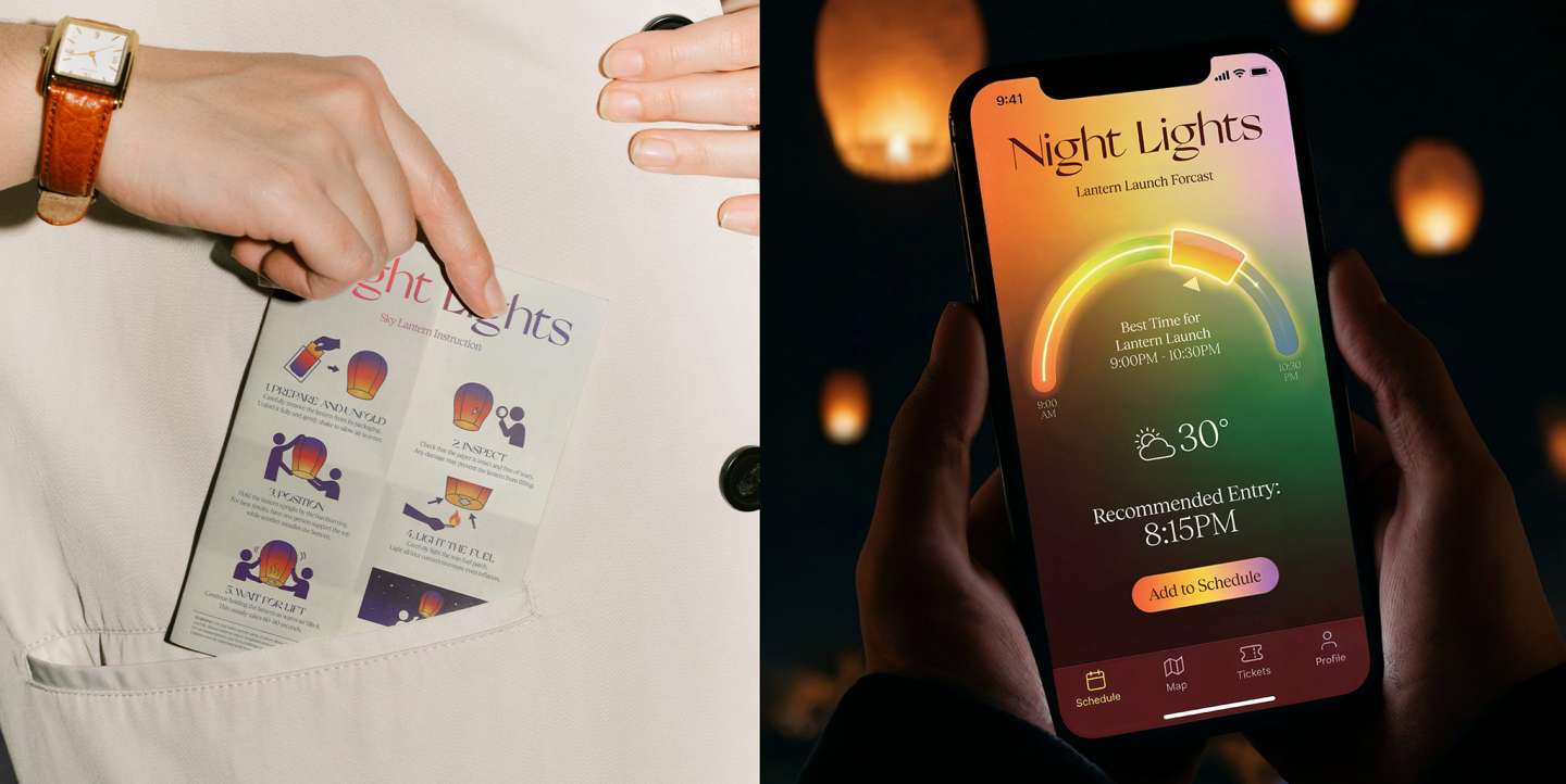 Night Lights Sky Lantern Festival