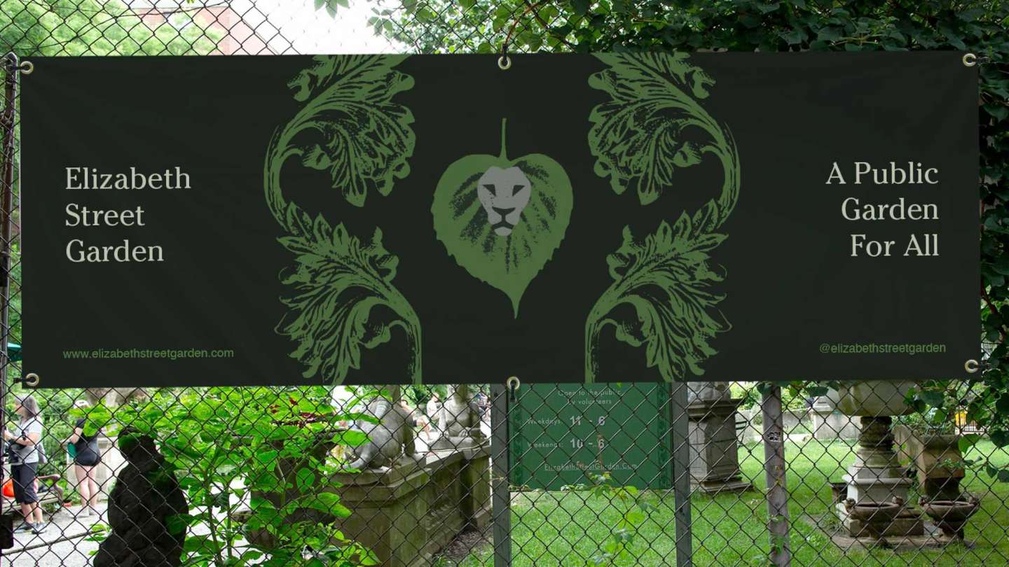Elizabeth Street Garden Rebrand