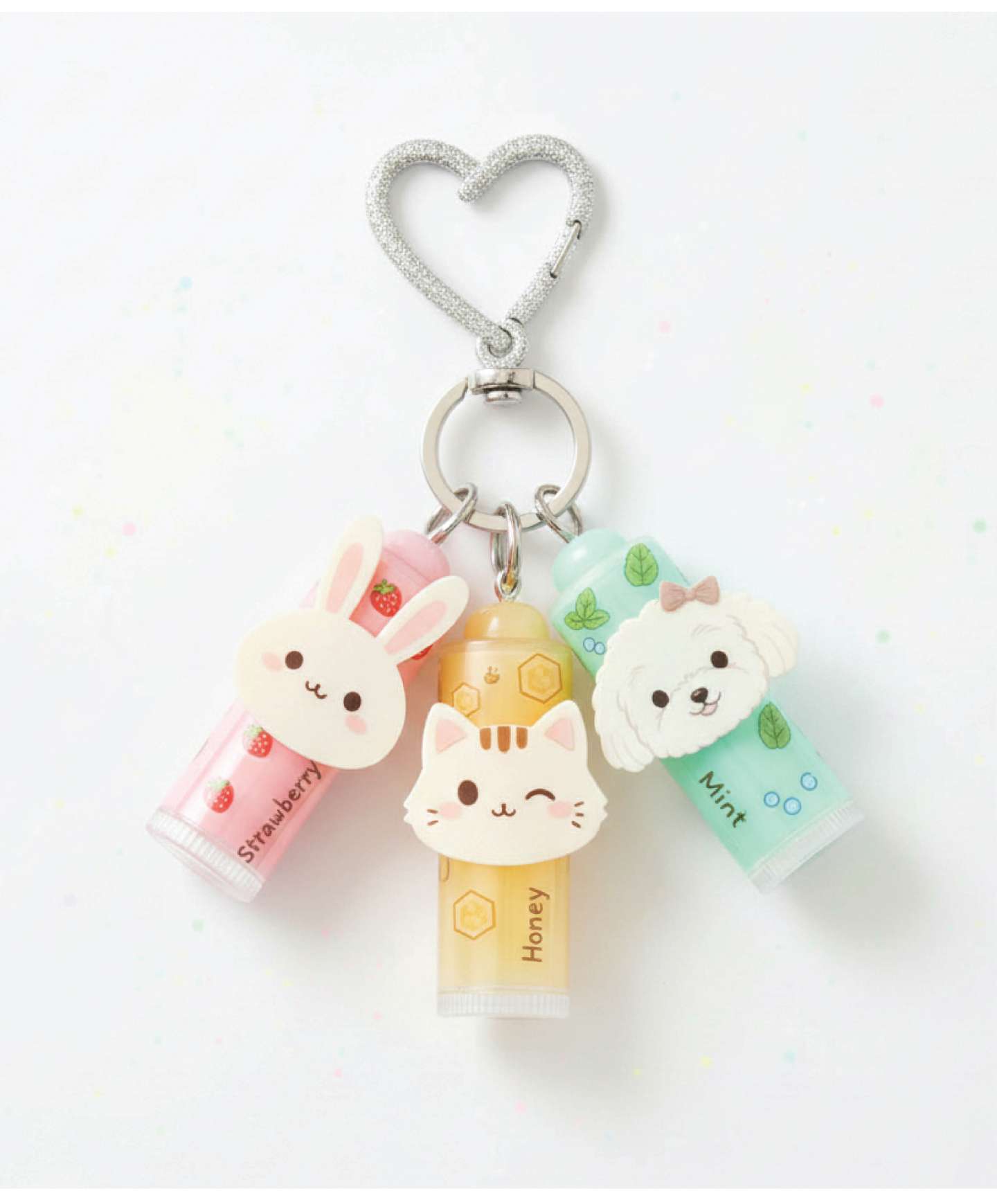 Sweet Paws Lip Blam Keychain