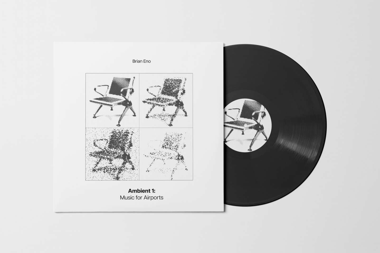 Music for Airports — Album Cover Redesign