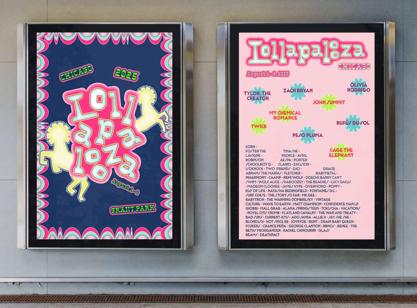 Lollapalooza Rebrand