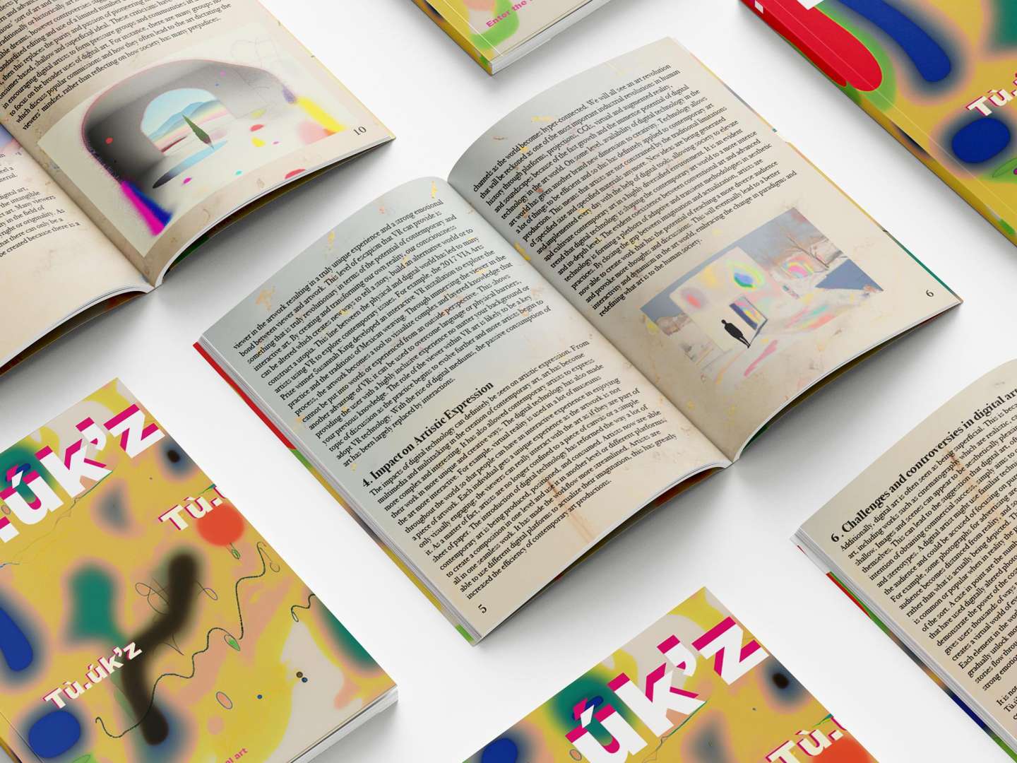 Artist Exhibition—Tuukz Exhibition Visual Design