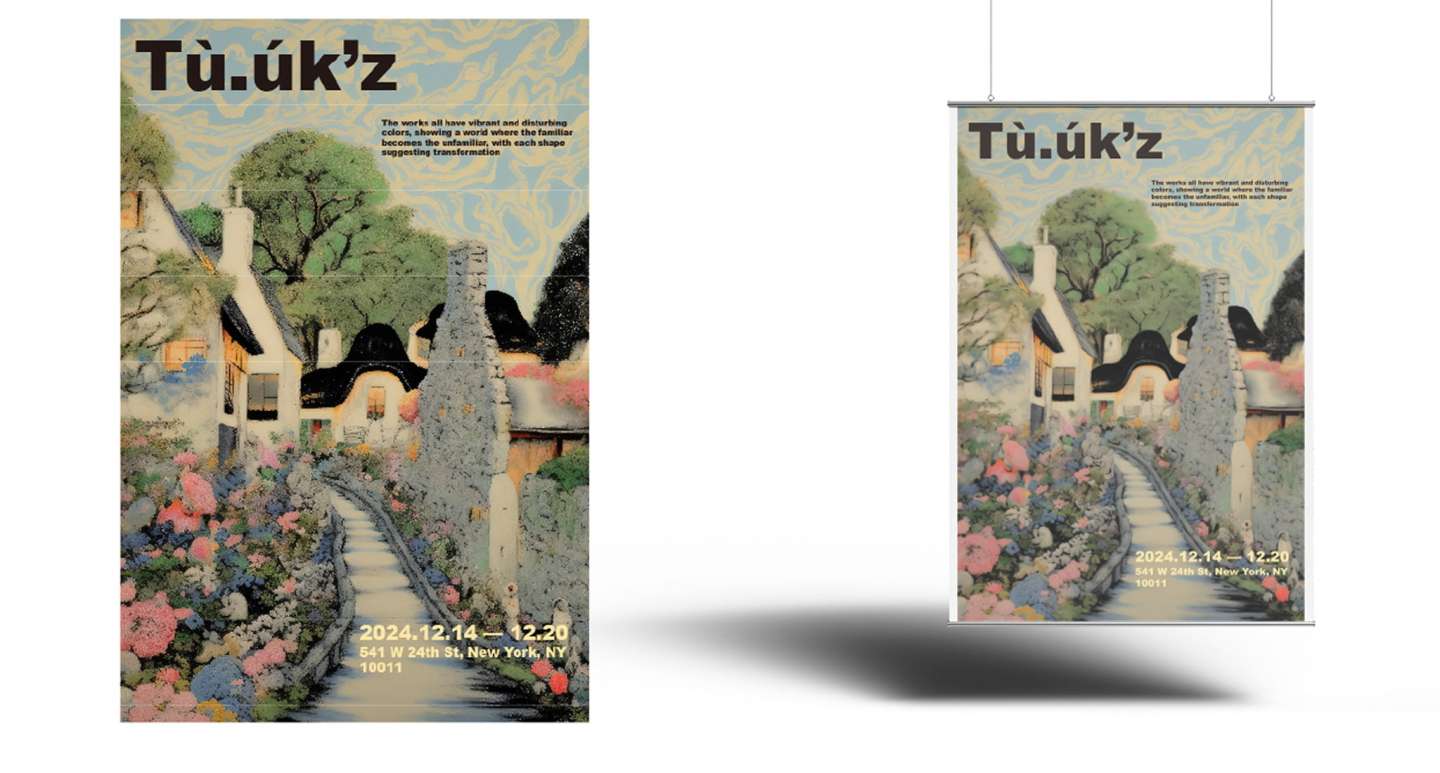Artist Exhibition—Tuukz Exhibition Visual Design