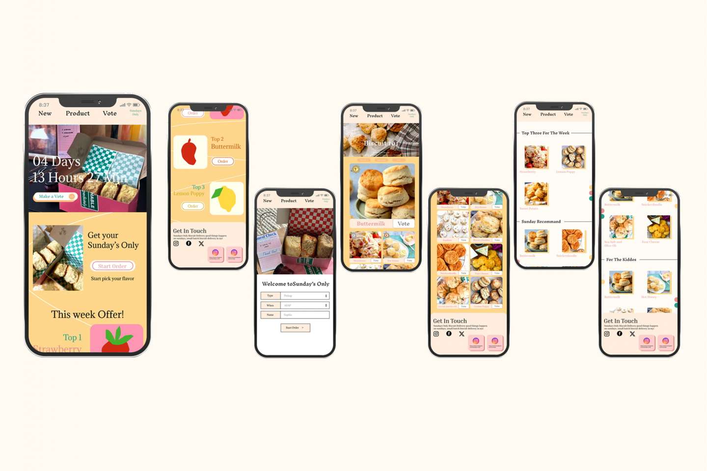 Sundays Only Web Design