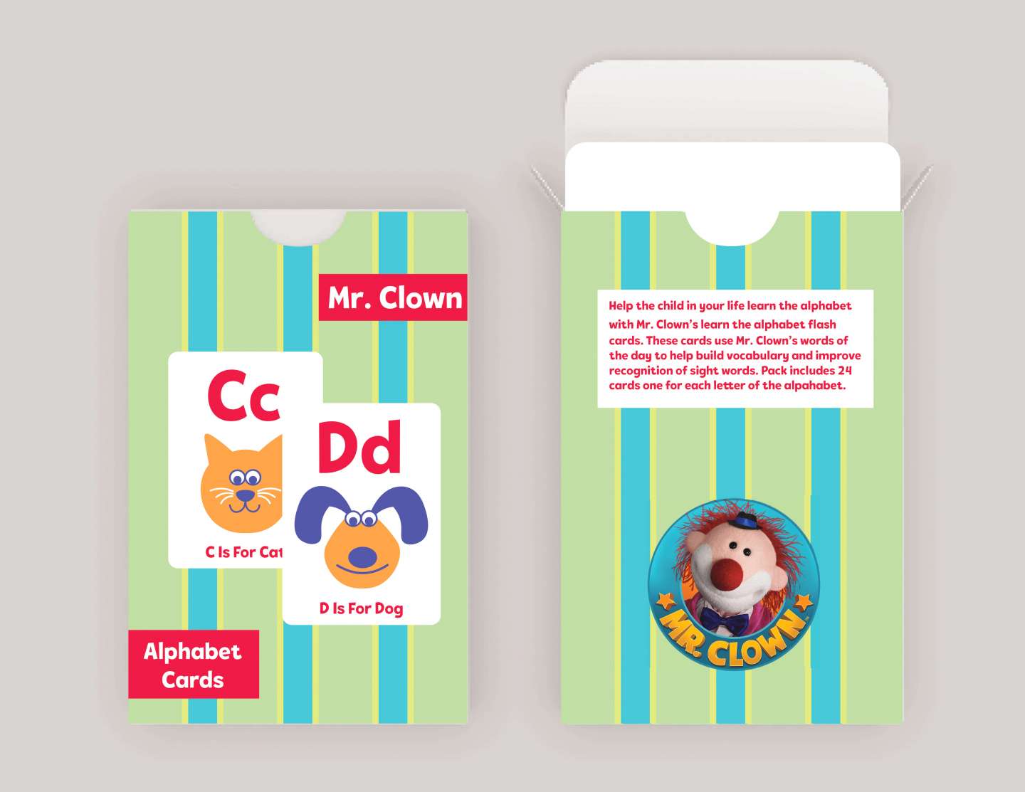 Learn The Alphabet Cards 