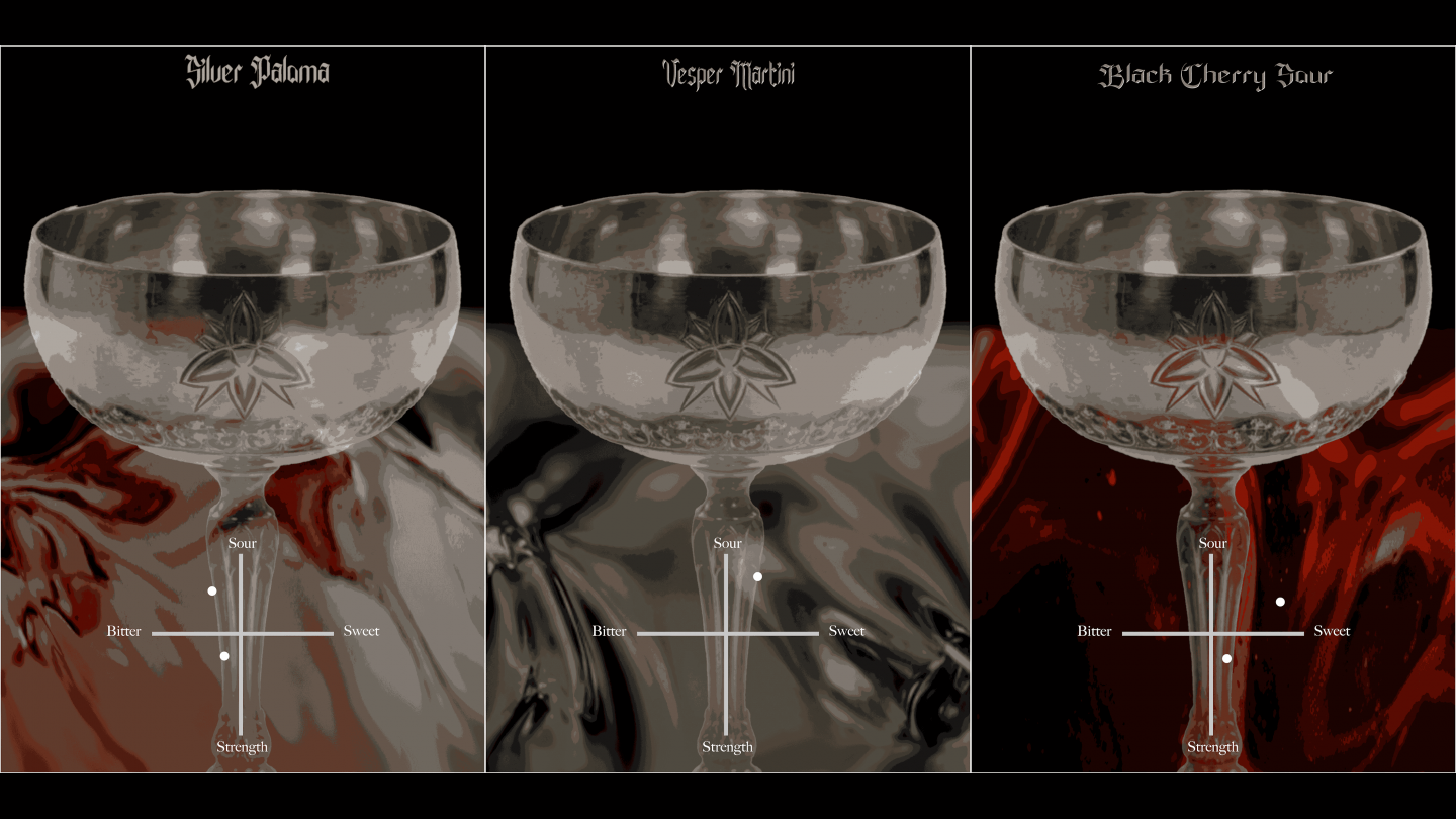 GOTHIC COCKTAIL BAR-VESPER