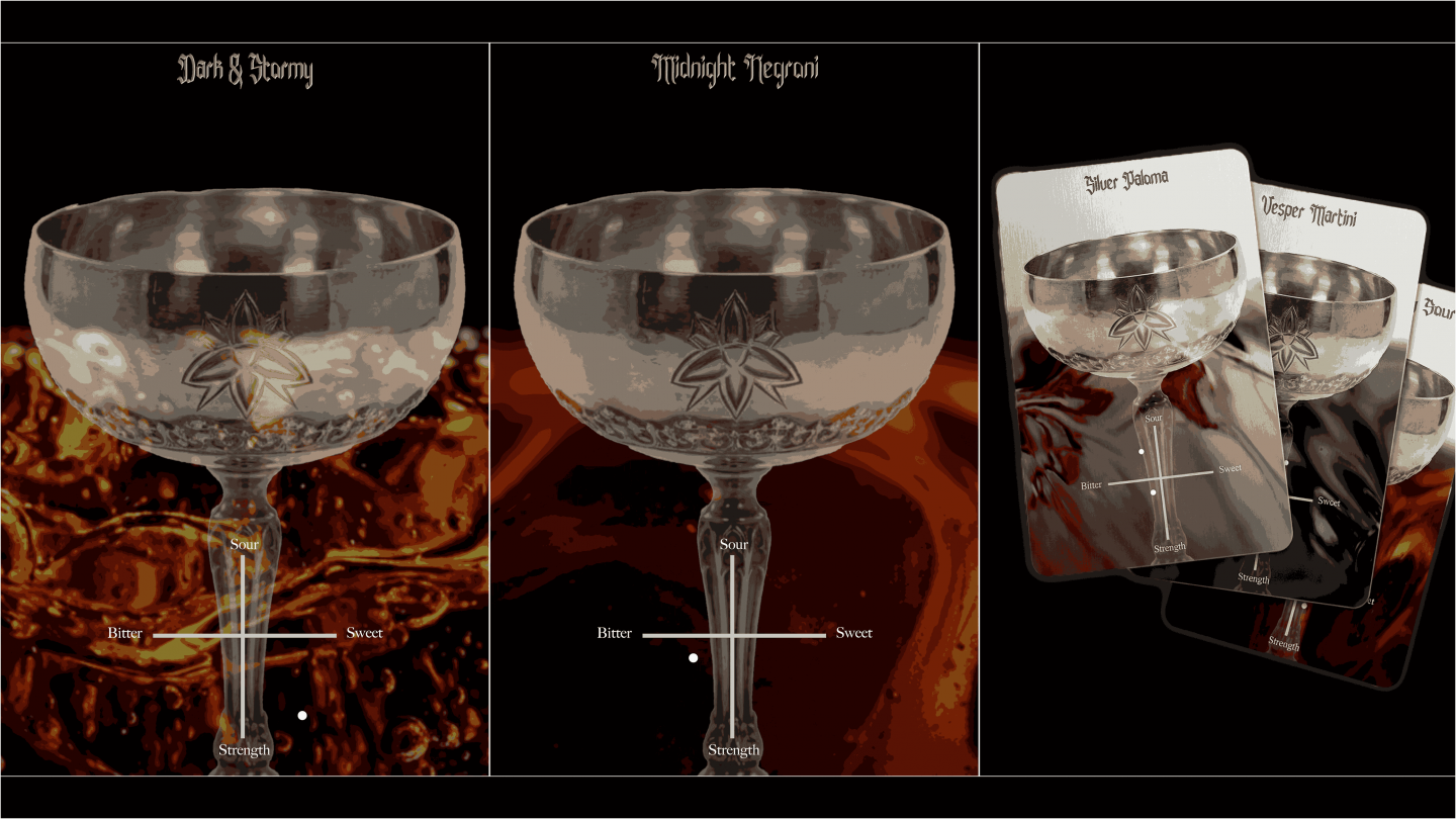 GOTHIC COCKTAIL BAR-VESPER