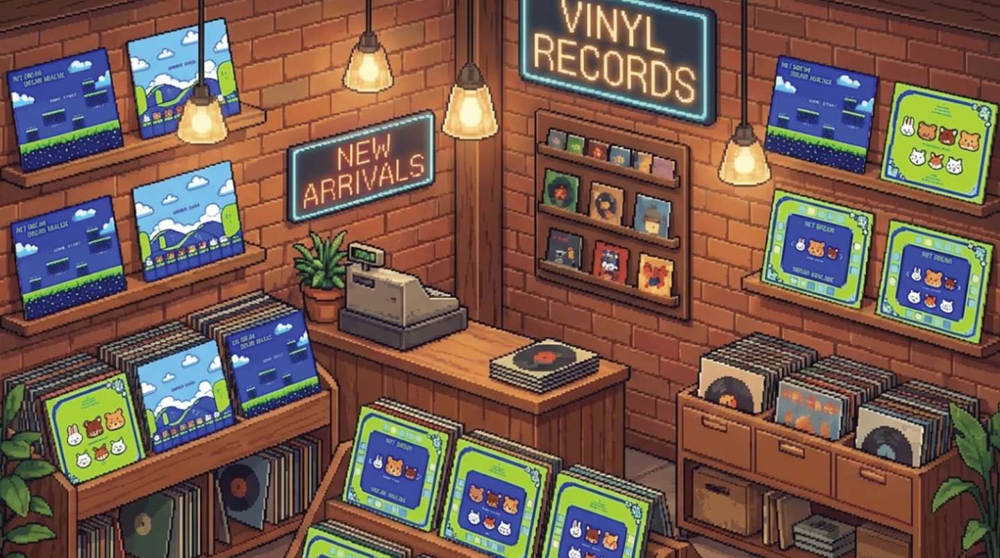 VINYL ALBUM---DREAM ARCADE