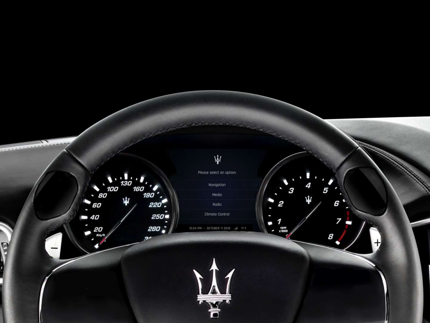 Maserati Interface Redesign