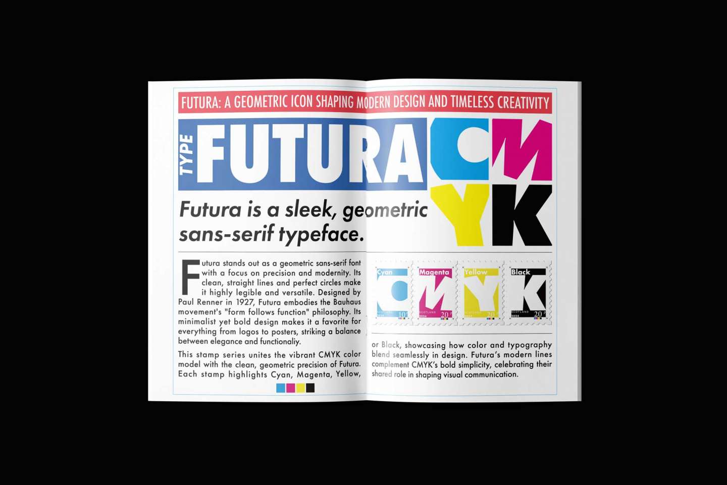 Futura type specimen book