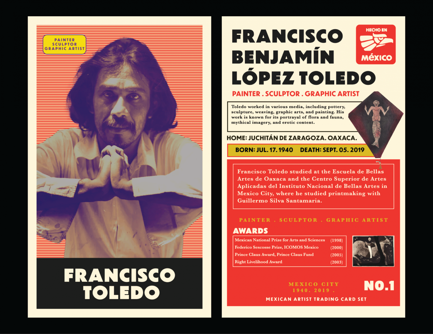 Mexican Artist Trading Cards